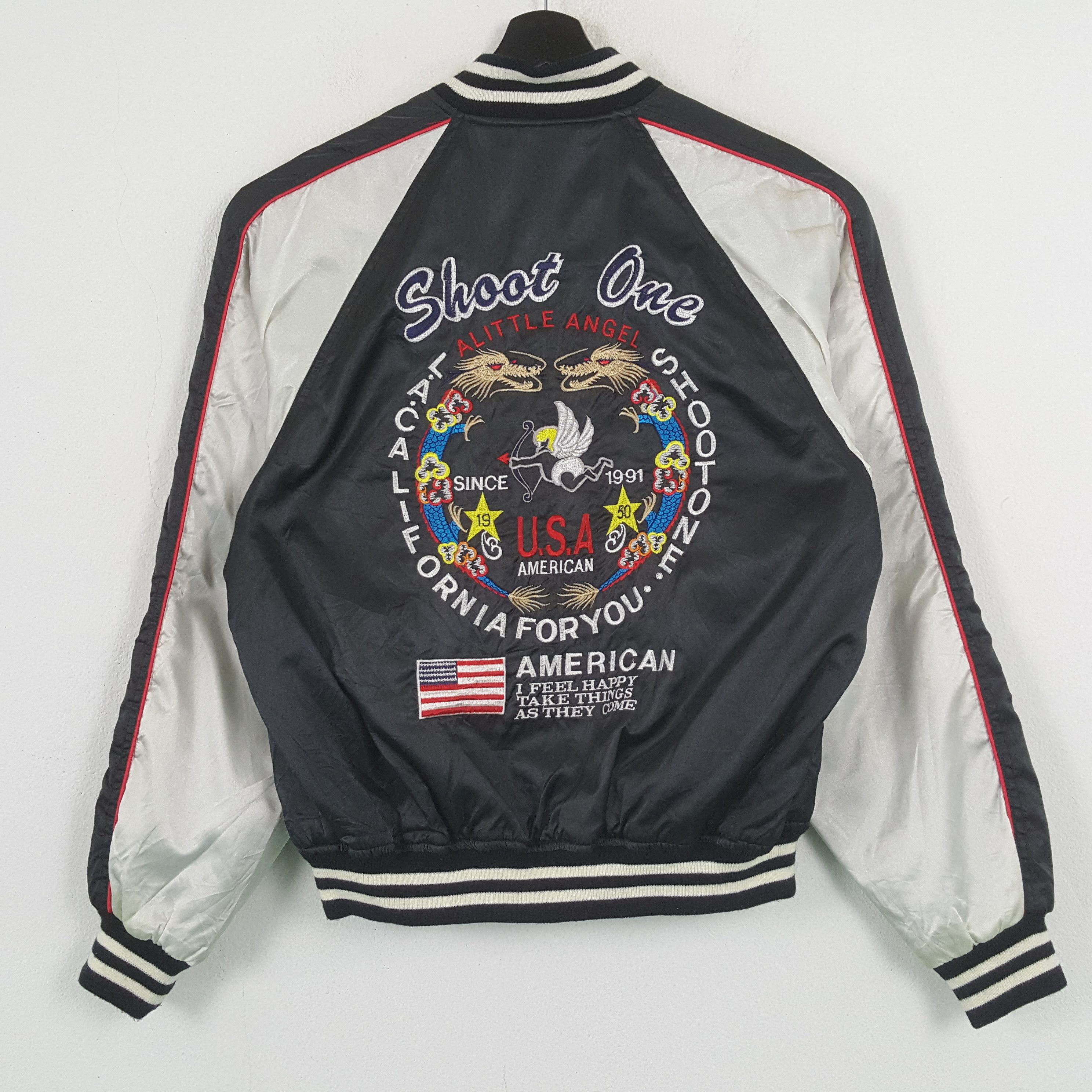 Vintage SUKAJAN Style Reversible Jacket C291N24 Size US M / EU 48-50 / 2 - 1 Thumbnail