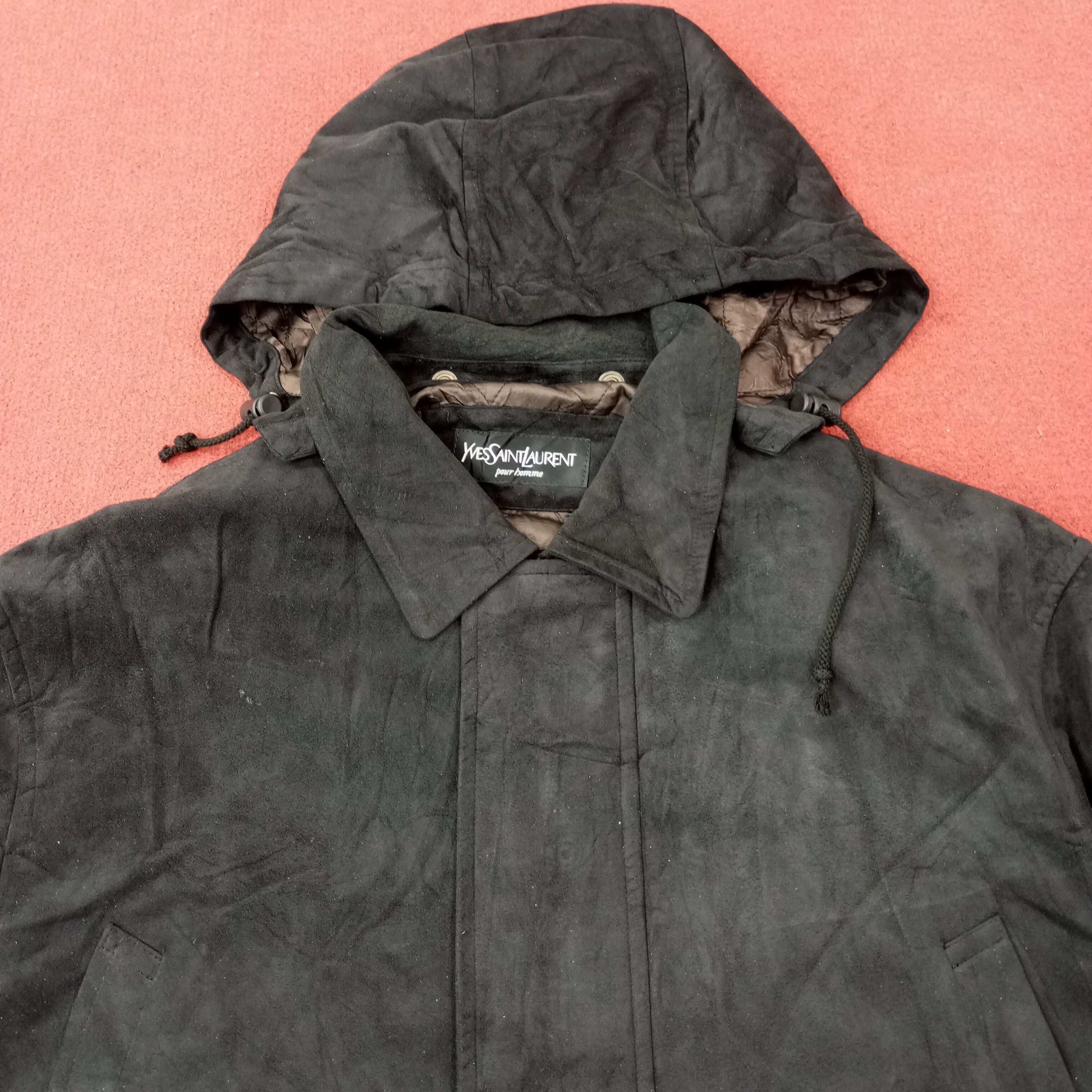 Yves Saint Laurent Yves Saint Laurent Jacket With Hoodies c250n18 Size US L / EU 52-54 / 3 - 2 Thumbnail