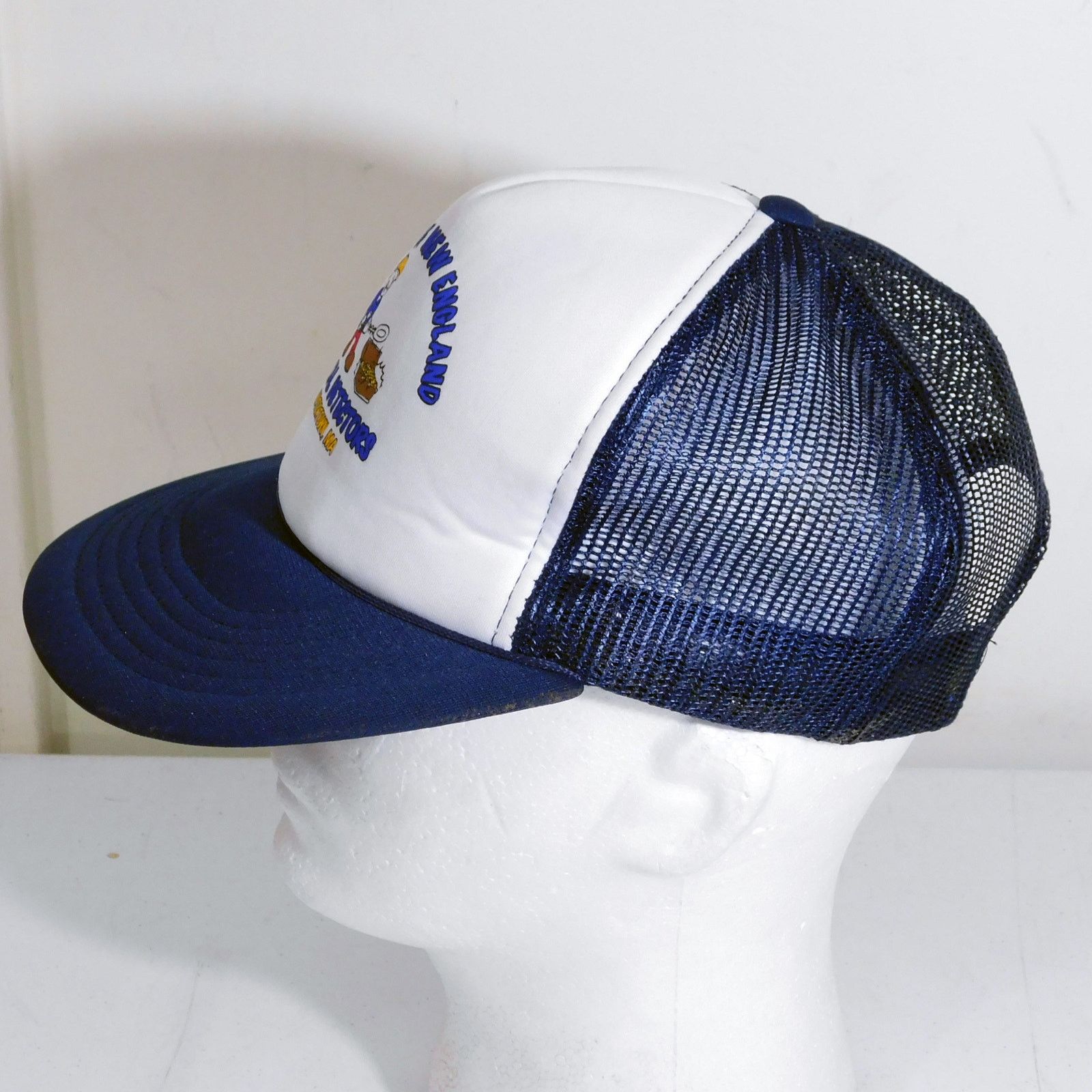 Yupong White's New England Metal Detectors Trucker Hat Watertown MA Size ONE SIZE - 5 Thumbnail