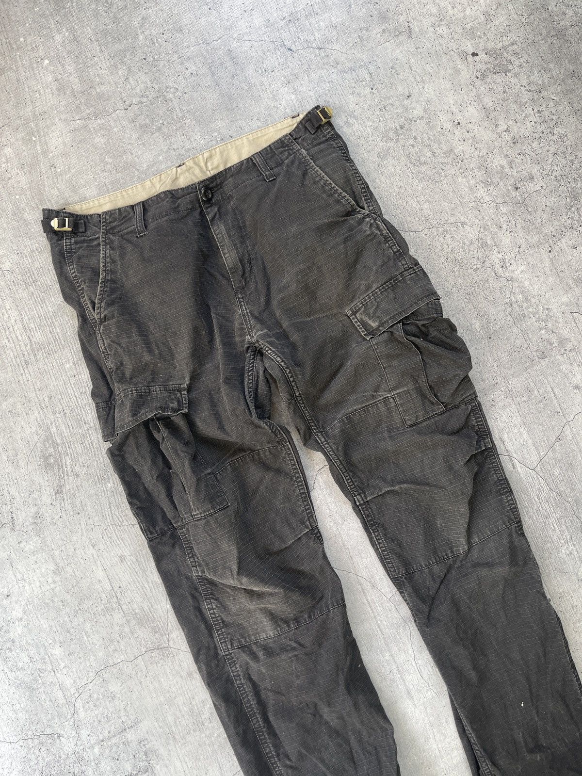 Carhartt × Vintage Vintage Cargo Carhartt Pants Wip Baggy Fit Y2K Opium Size US 31 - 3 Thumbnail