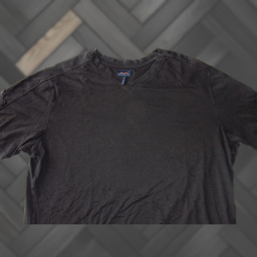 Vintage Goodman Men's T-Shirt Size L Short Sleeve Black Cotton Casual Top Size US L / EU 52-54 / 3 - 1 Thumbnail
