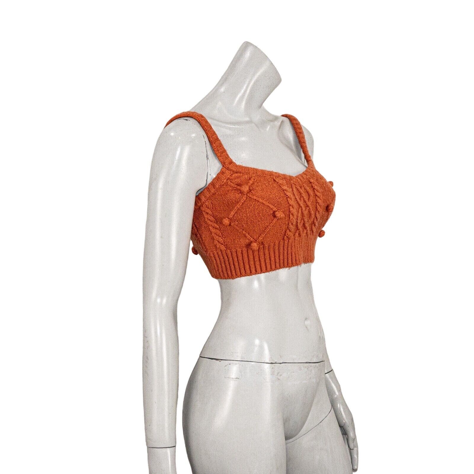 For Love & Lemons For Love and Lemons Florentina knit Crop sweater tank Size XS / US 0-2 / IT 36-38 - 4 Thumbnail