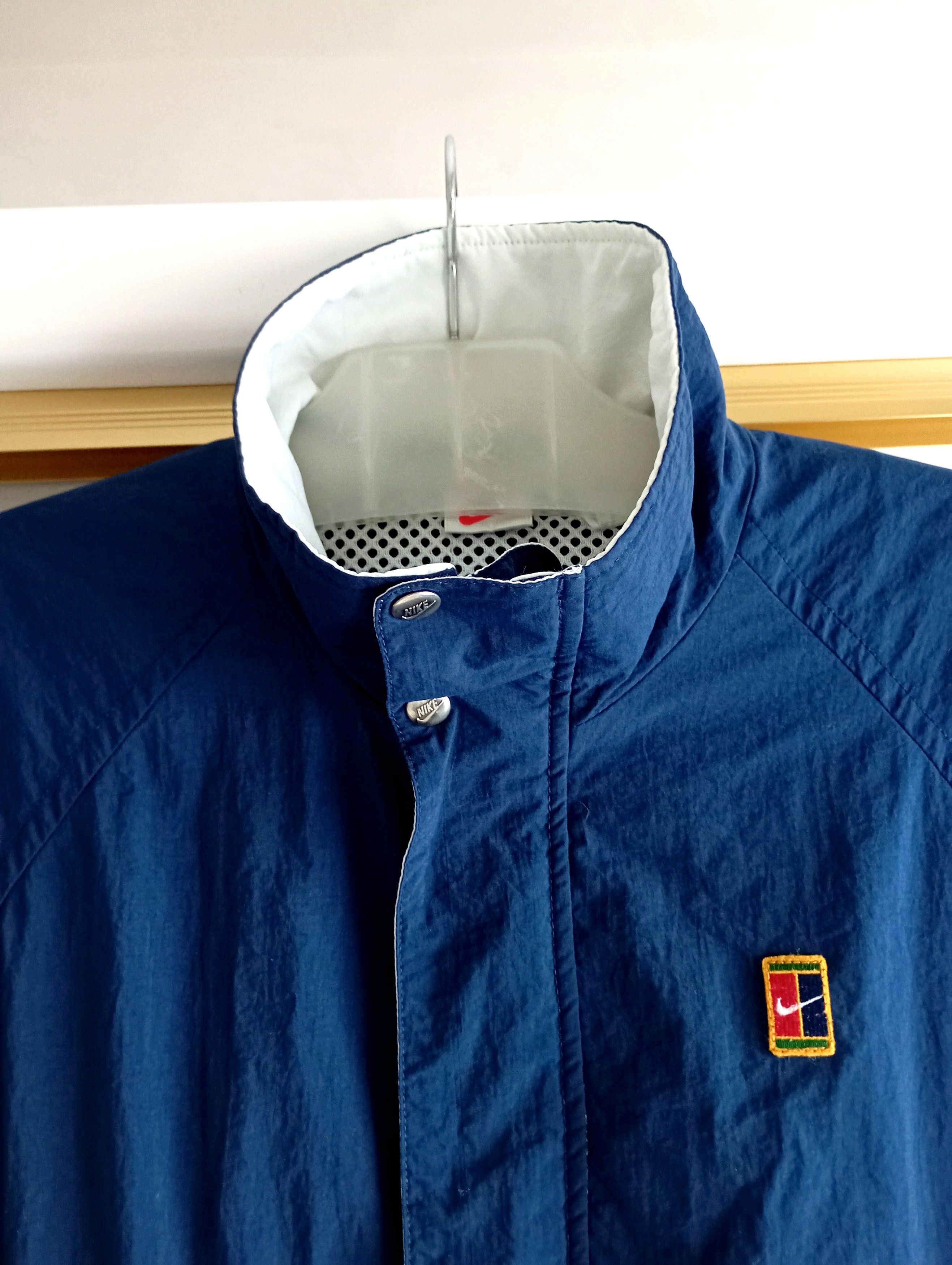 Nike Vintage 90s Nike Court track jacket windbreaker Size US M / EU 48-50 / 2 - 2 Thumbnail
