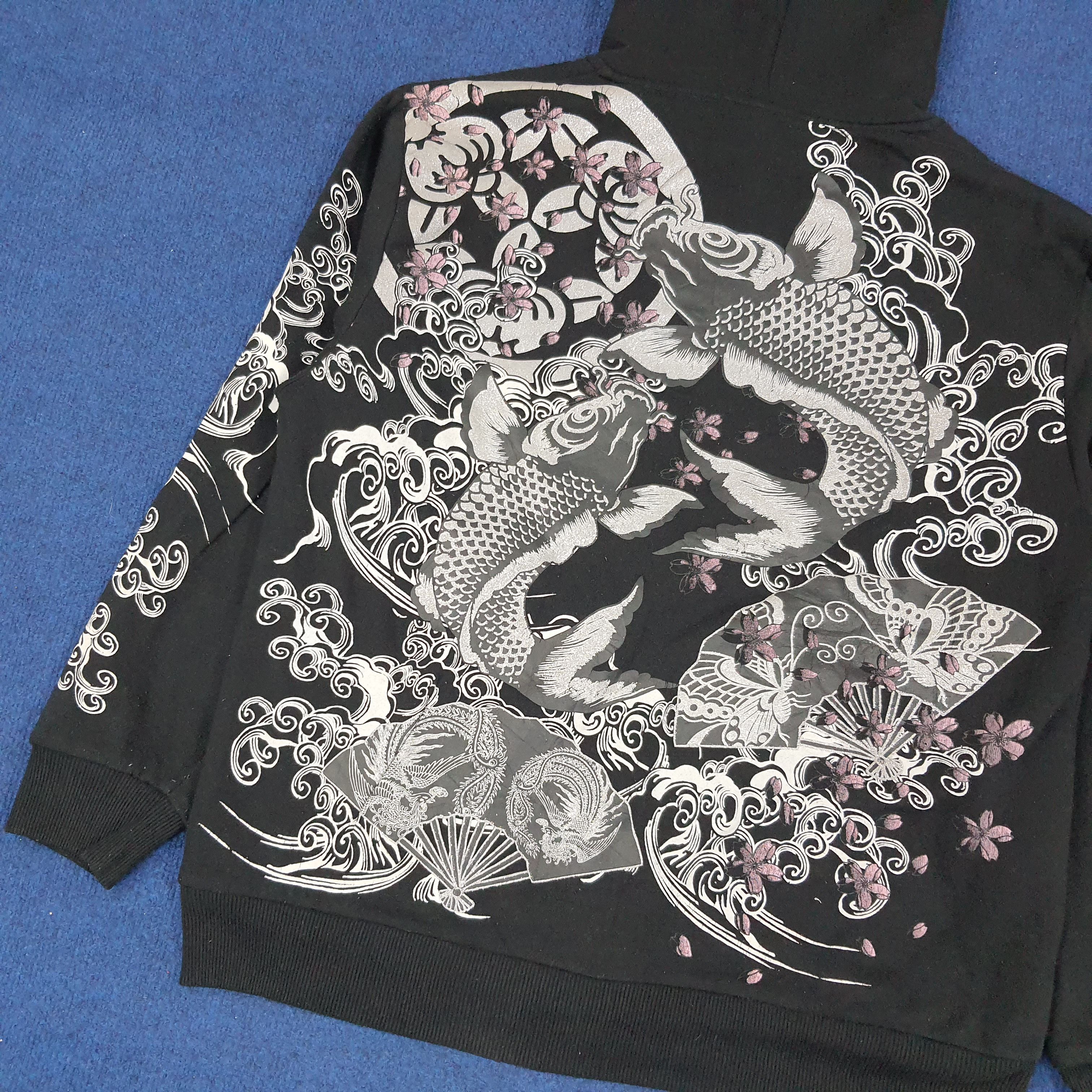 Vintage Vintage Cure All Japan Art Streetwear Zipper Hoodie C237N8 Size US L / EU 52-54 / 3 - 2 Thumbnail
