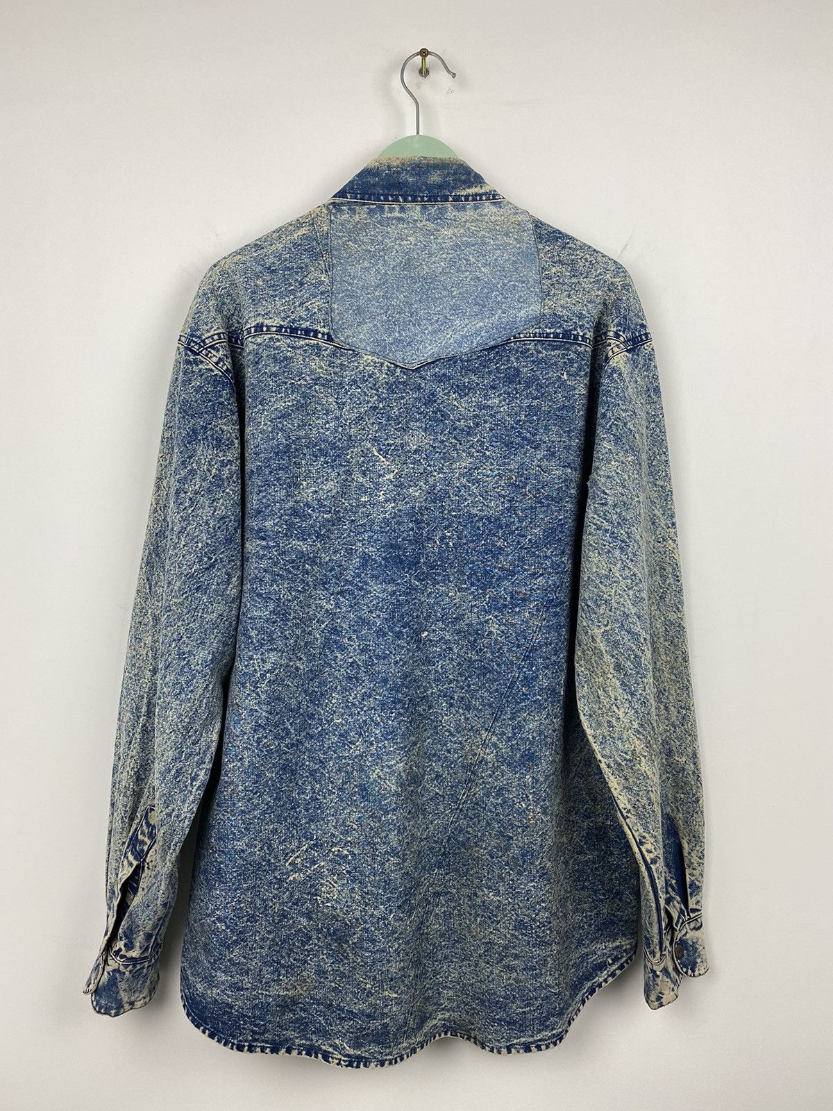 Levi's Vintage Levi’s 1950s Denim Jeans Button Shirt Western Cowboy Size US L / EU 52-54 / 3 - 14 Thumbnail