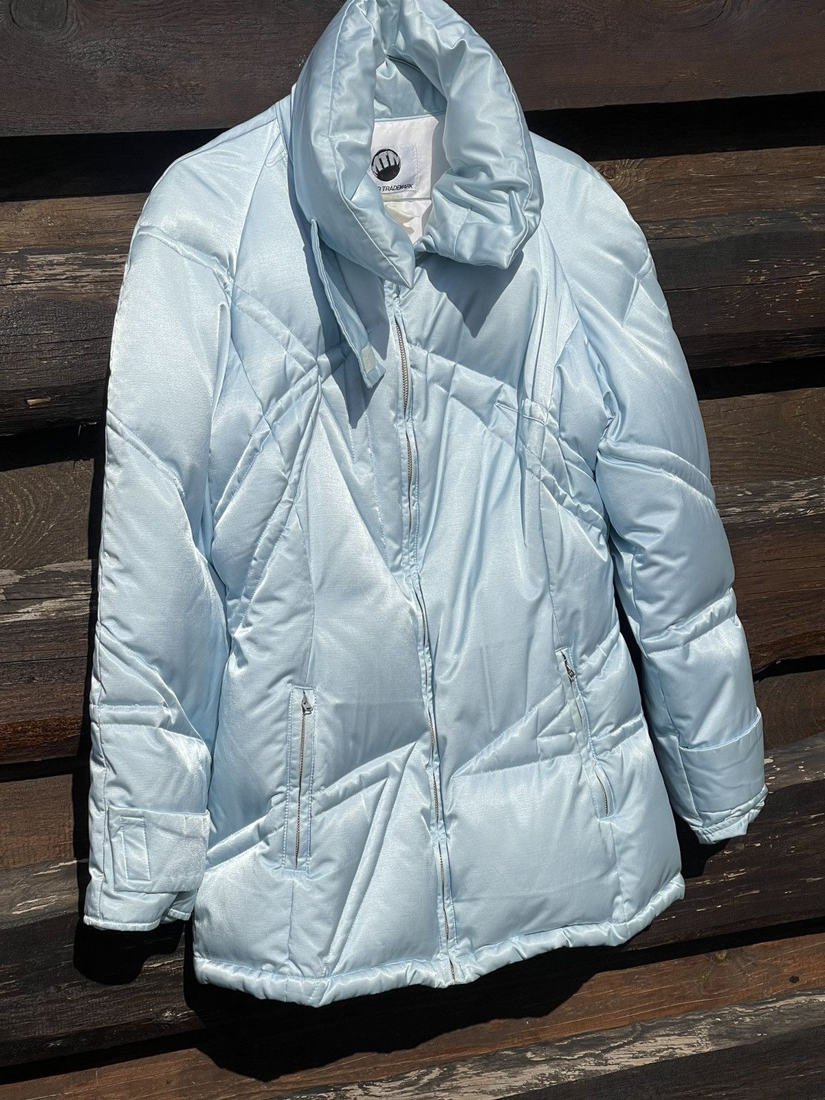 Mugler 90’s Mugler sky blue vintage puffer jacket Size S / US 4 / IT 40 - 3 Thumbnail