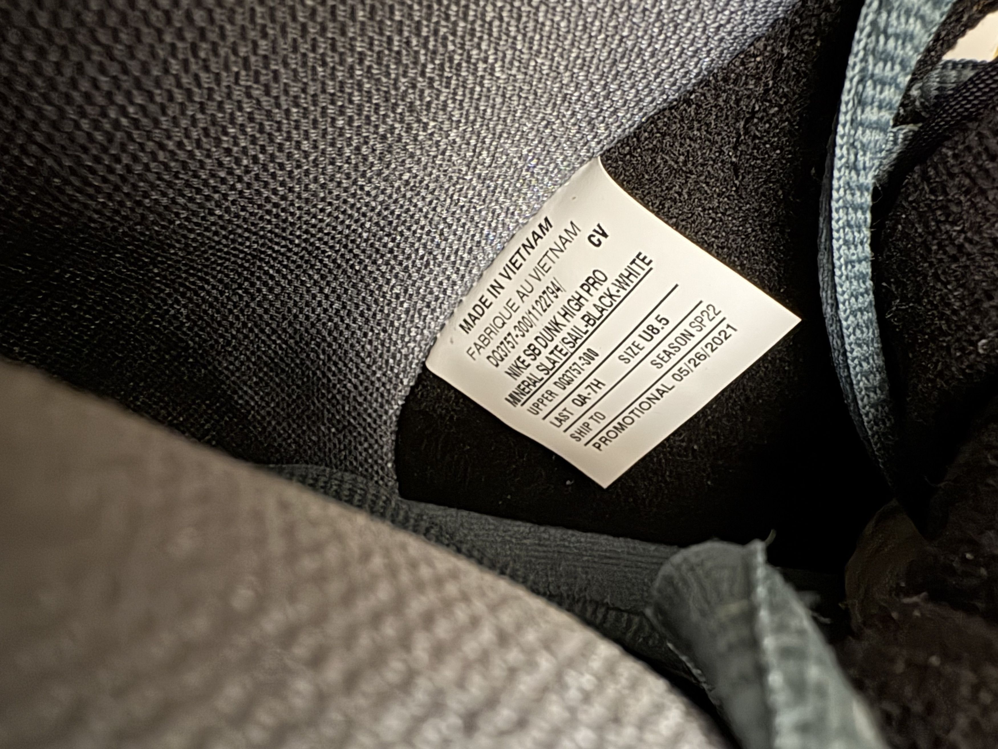 Nike SB Dunk High Pro Mineral Slate Smpls Size US 8.5 / EU 41-42 - 9 Thumbnail