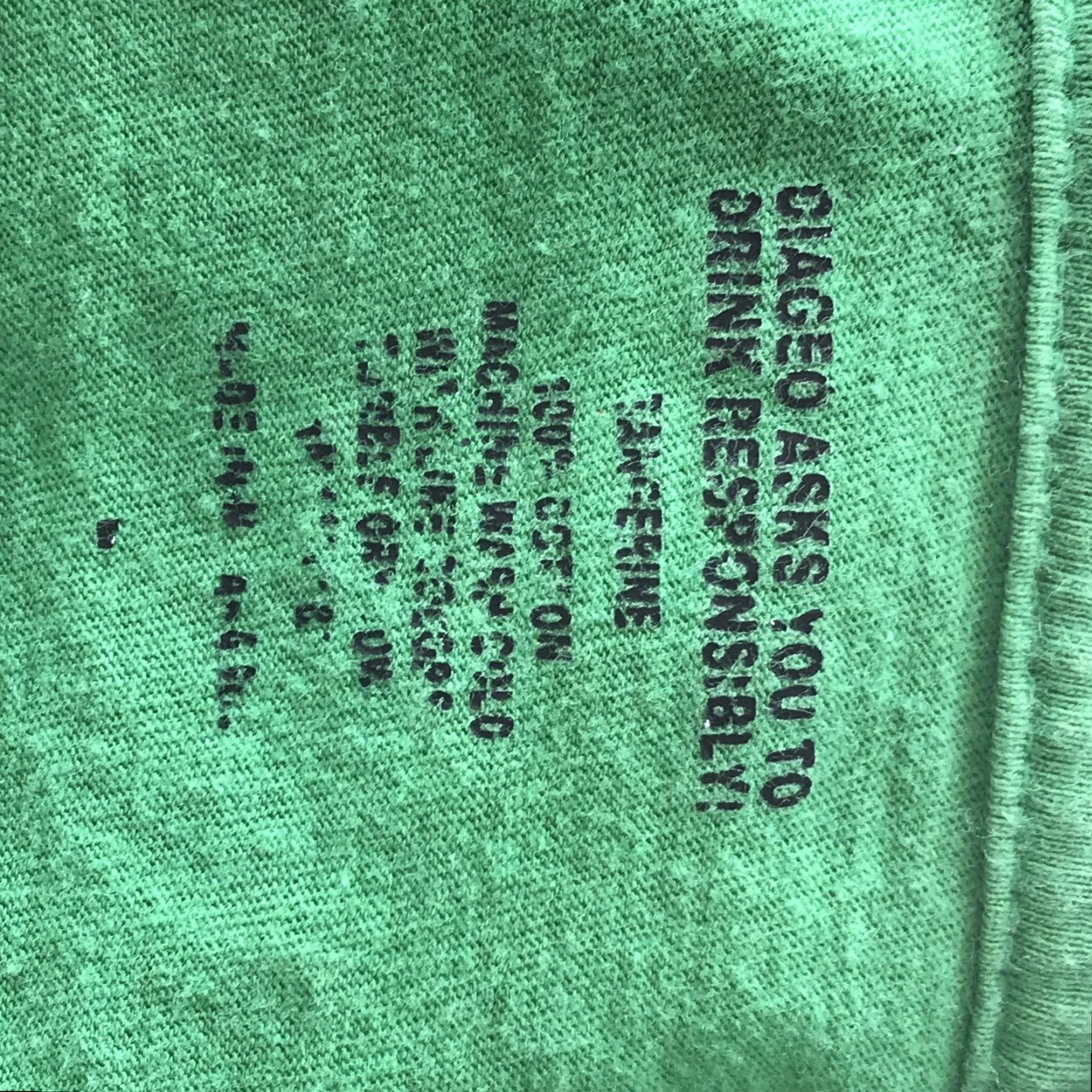 Vintage VINTAGE Jose Cuervo Mens T-Shirt Green Federacion Mexicana De Futbol Asoc Shirt Adult Large Short Sleeve Mens Size US L / EU 52-54 / 3 - 7 Thumbnail