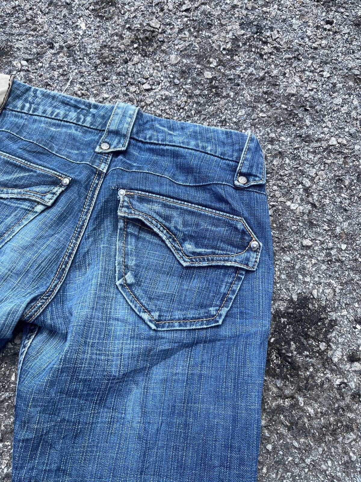 Hysteric Glamour × If Six Was Nine × Tornado Mart Antgauge S.P Platinum Blue Flare Jean Size US 32 / EU 48 - 10 Thumbnail