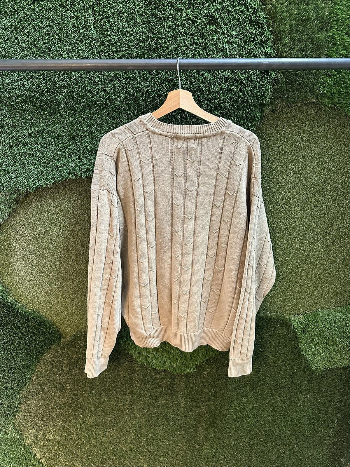 Greg Norman × Vintage Vintage Greg Norman Textured V-Neck Sweater Size XL Size US XL / EU 56 / 4 - 2 Thumbnail