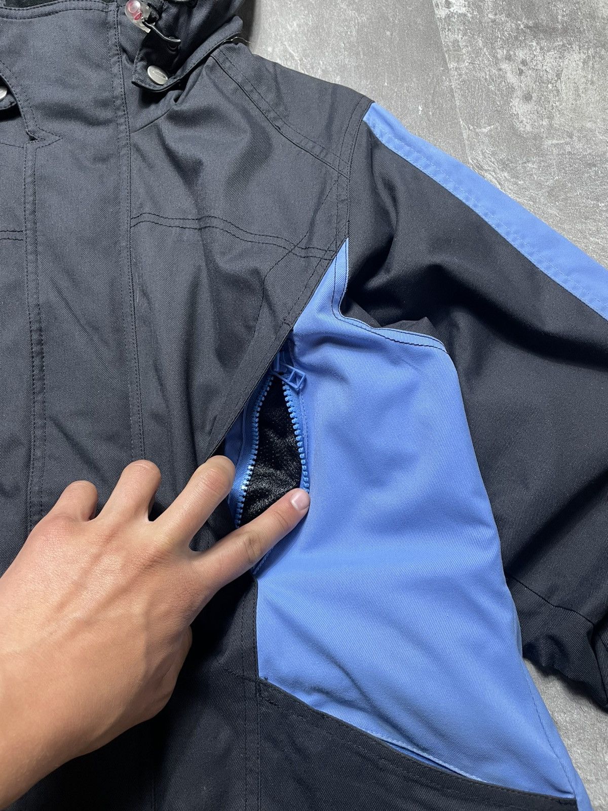 Oakley Rare 3 in 1 Vintage Oakley Shell Jacket + Vest Gorpcore Size US S / EU 44-46 / 1 - 14 Thumbnail