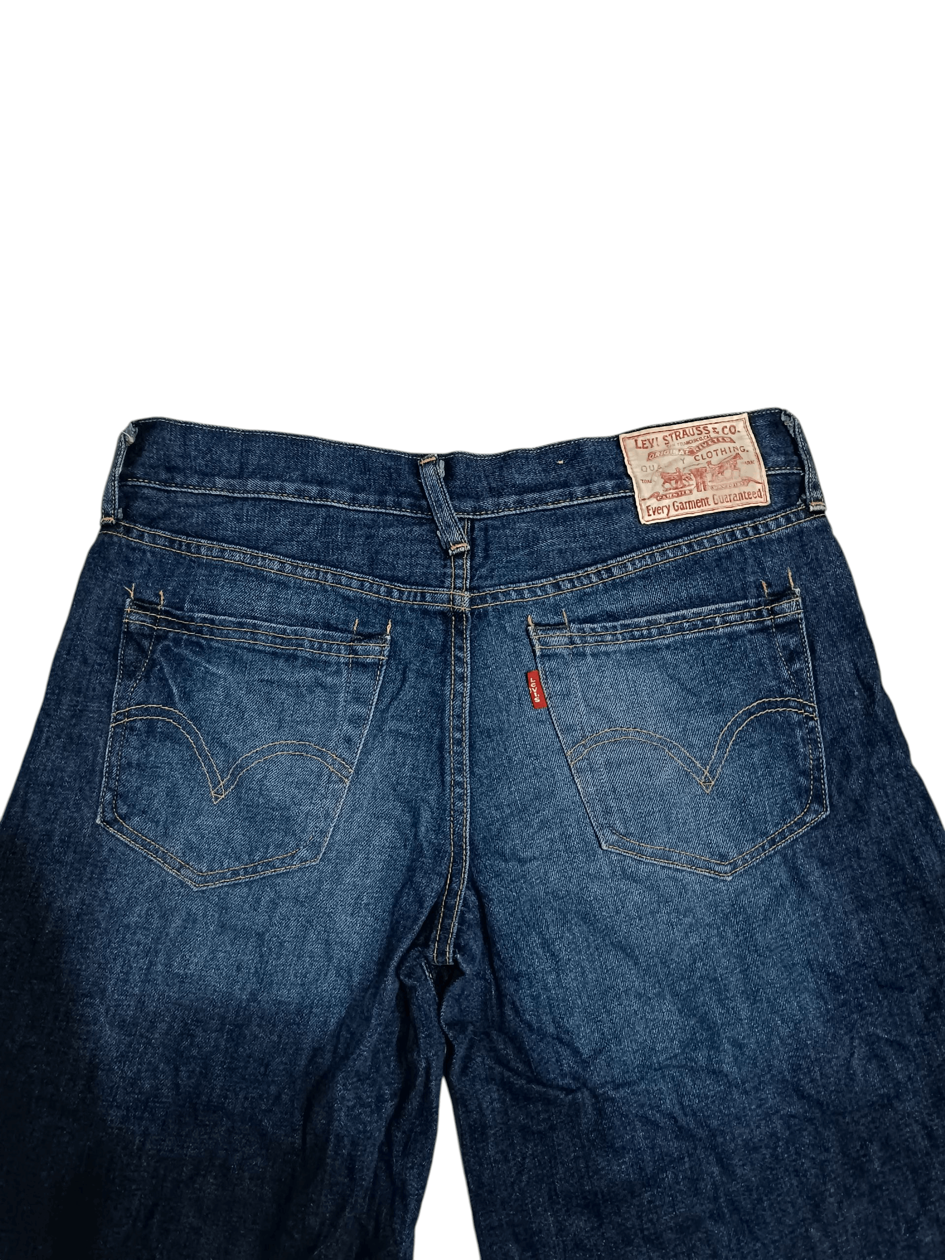 Levi's × Vintage Levi's Loose Knee Length Shorts Jeans Wide Leg Size 30" / US 8 / IT 44 - 4 Thumbnail