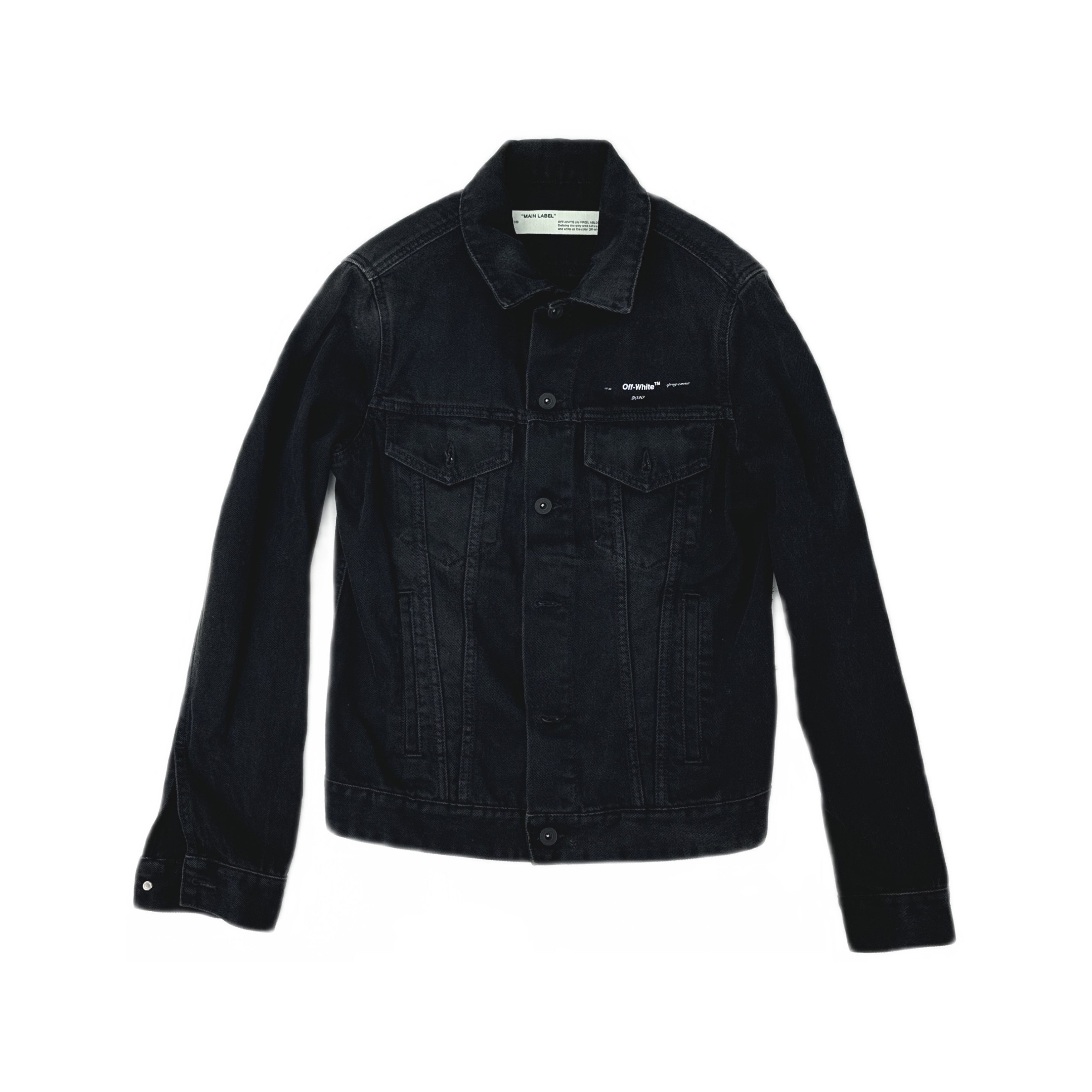 Off-White Off-White Tape Arrow Denim Jacket Size S Size US S / EU 44-46 / 1 - 1 Thumbnail