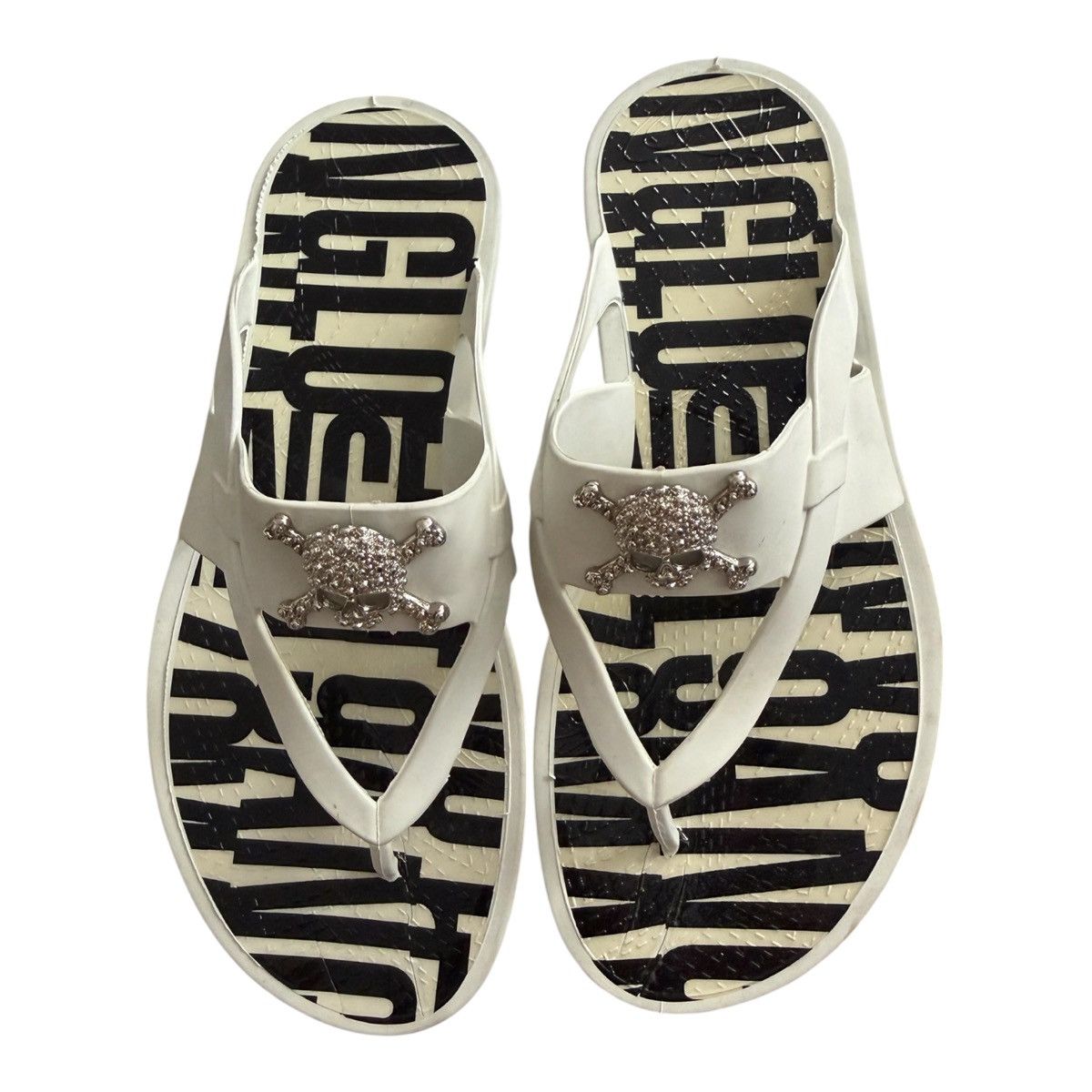 Vivienne Westwood Vivienne Westwood Skull Rubber Slippers Size US 7 / EU 40 - 3 Thumbnail