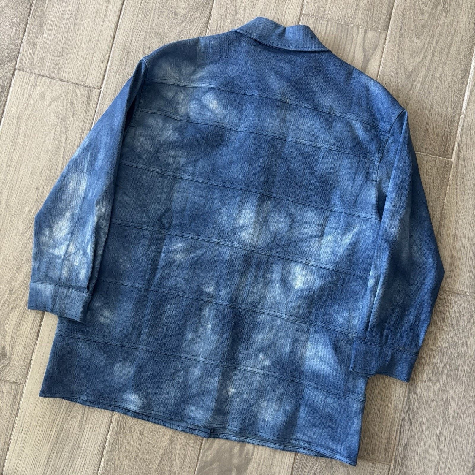 See by Chloe See By Chloé Denim Jacket Women’s 42 Acid Wash Embroided Size M / US 6-8 / IT 42-44 - 8 Thumbnail