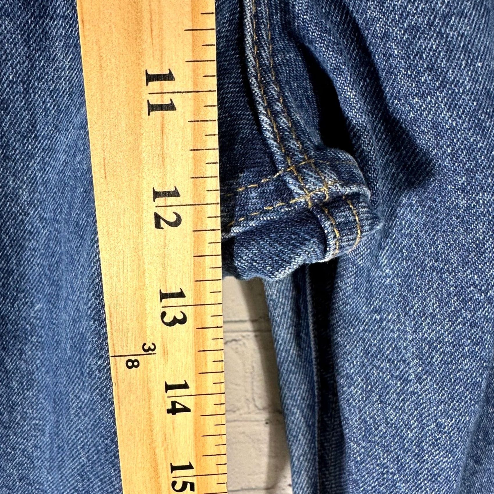 Carhartt Carhartt Mens Jeans Relaxed Fit Tapered Leg Medium Wash Blue Denim 36x28 Size US 36 / EU 52 - 4 Thumbnail