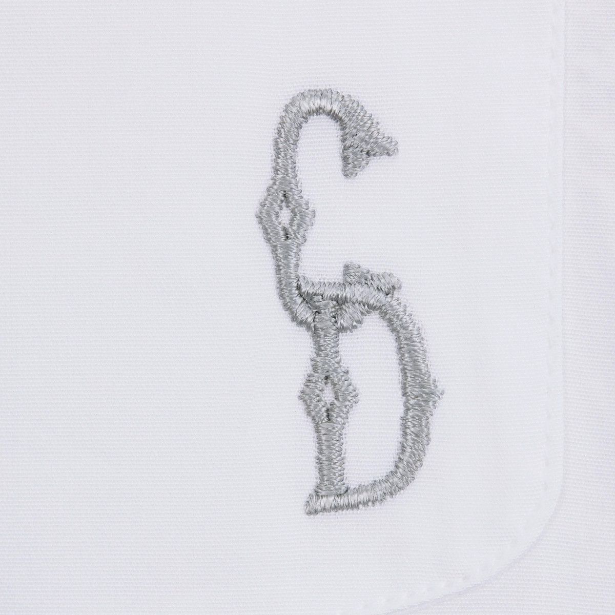 Dior o1bcso1str0125 CD Interlaced Shirt in White Size US XL / EU 56 / 4 - 3 Thumbnail