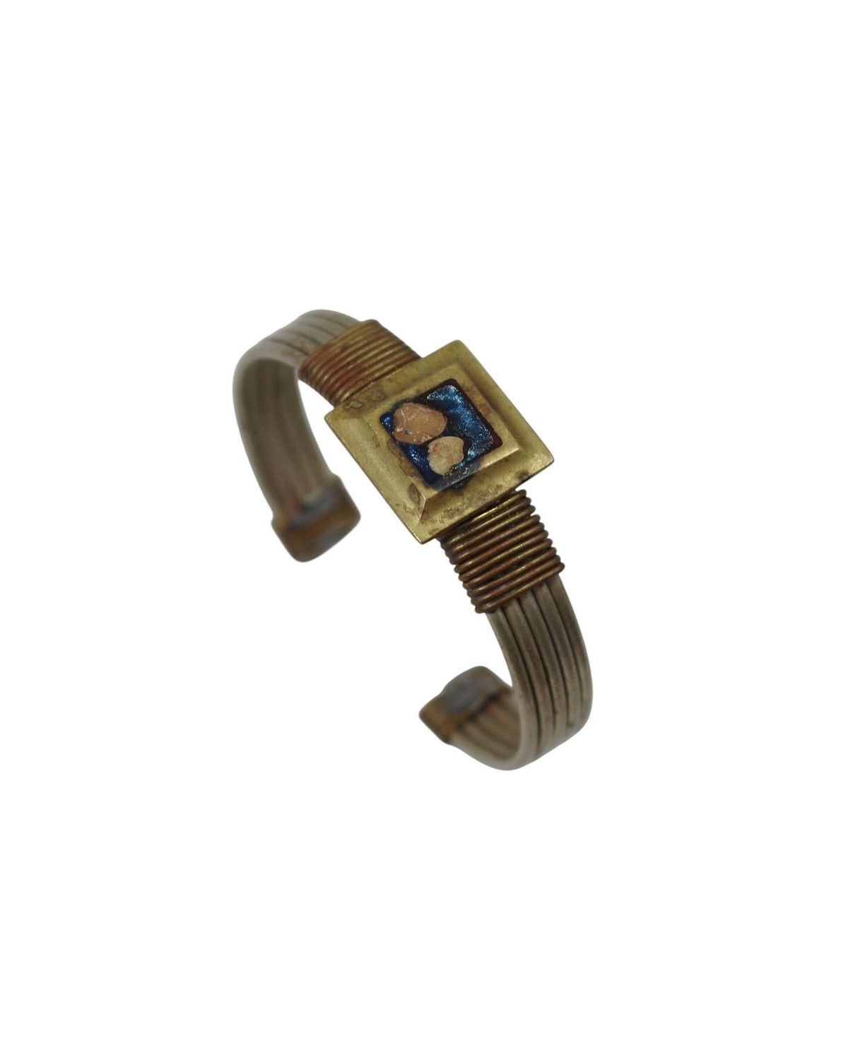 Handmade × Japanese Brand × Vintage 1990S HANDCRAFTED COPPER CUFF BRACELET Size ONE SIZE - 5 Thumbnail