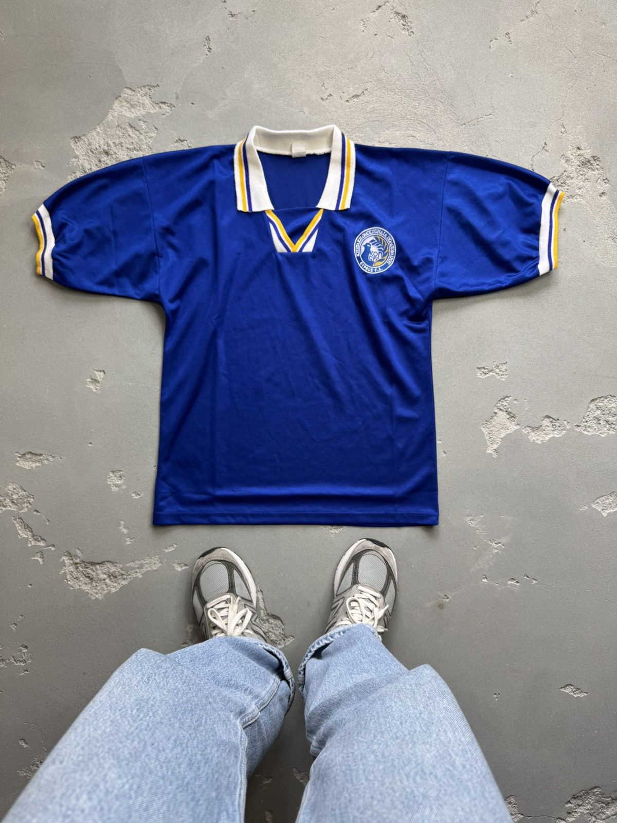 Vintage 2000-02 Cyprus Home Shirt Size US M / EU 48-50 / 2 - 1 Thumbnail