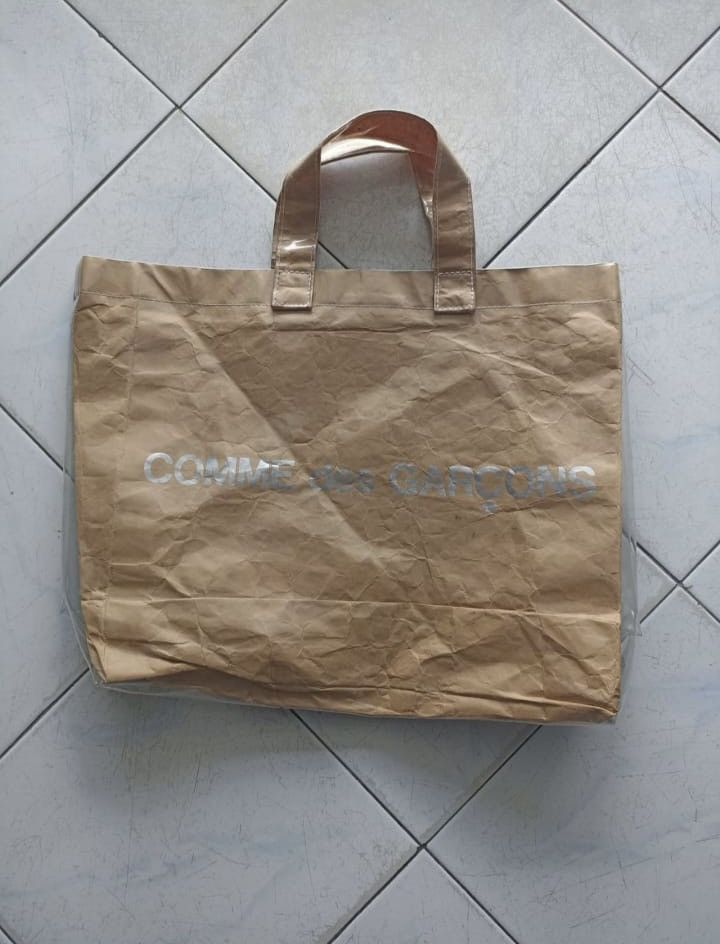 Comme des Garcons Comme des Garçons SHIRT PVC Kraft Paper Tote Bag Size ONE SIZE - 2 Thumbnail