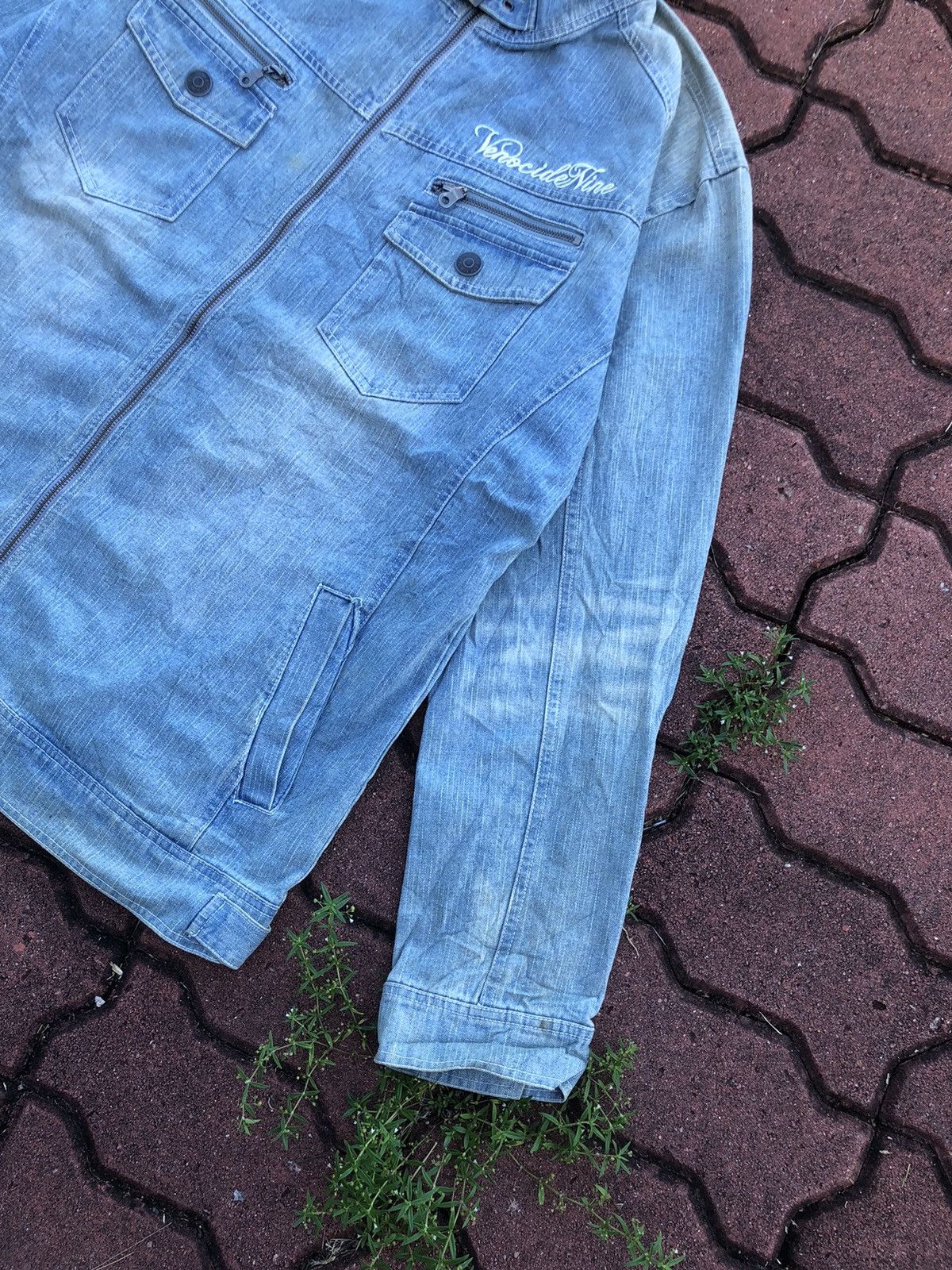 Japanese Brand × Le Grande Bleu (L.G.B.) × Vintage Vintage Mud Wash In The Attic Homme Bondage Denim Jacket Size US XL / EU 56 / 4 - 11 Thumbnail