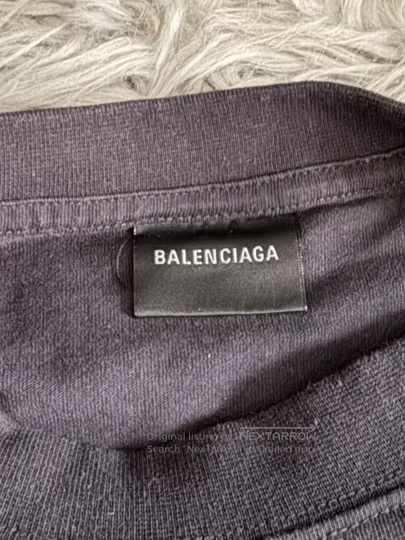 Balenciaga Balenciaga Flame letter short-sleeve Size US S / EU 44-46 / 1 - 3 Thumbnail