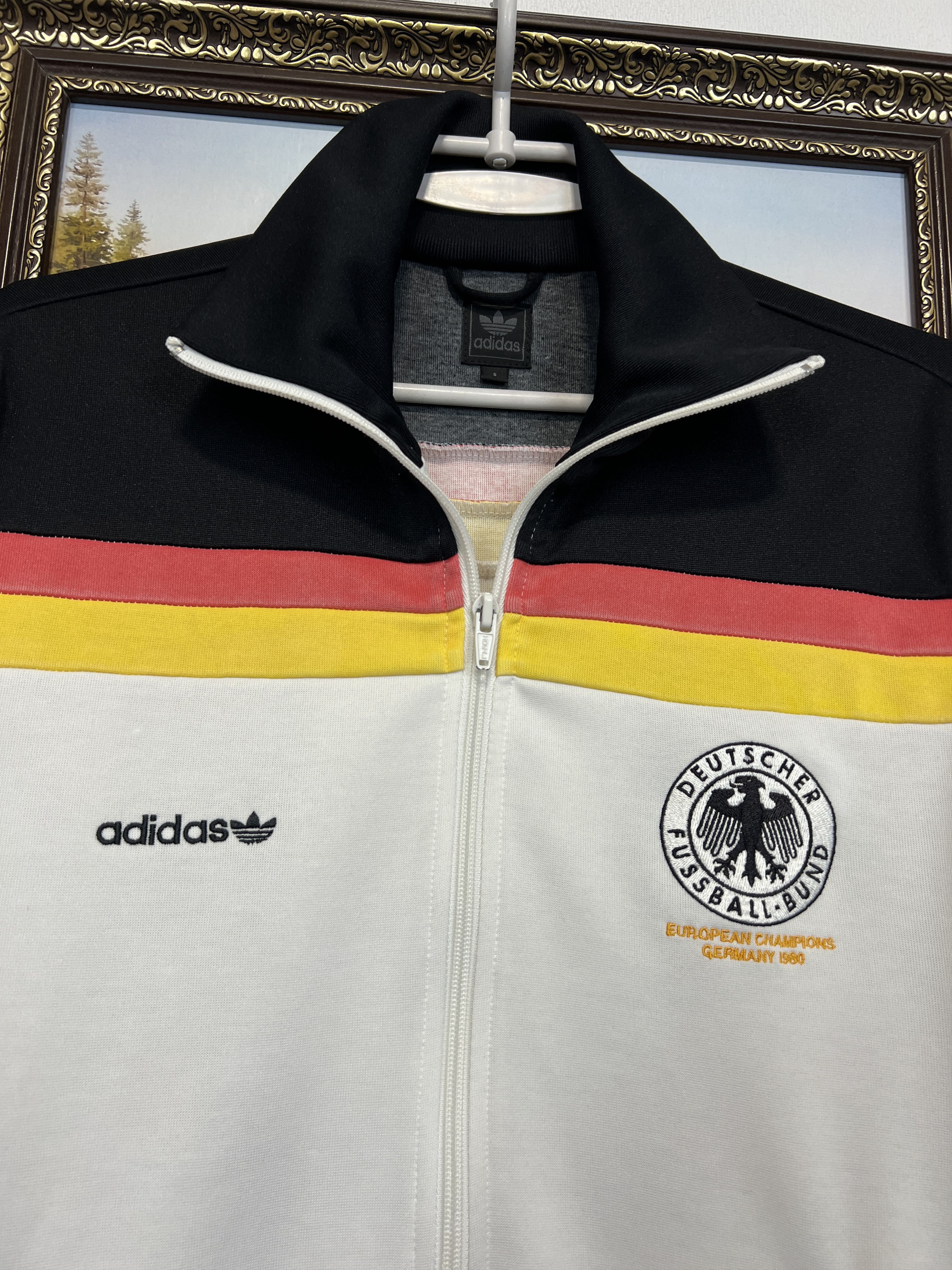Adidas Originals Germany World Cup Football Jacket Soccer Track Top Size US S / EU 44-46 / 1 - 3 Thumbnail