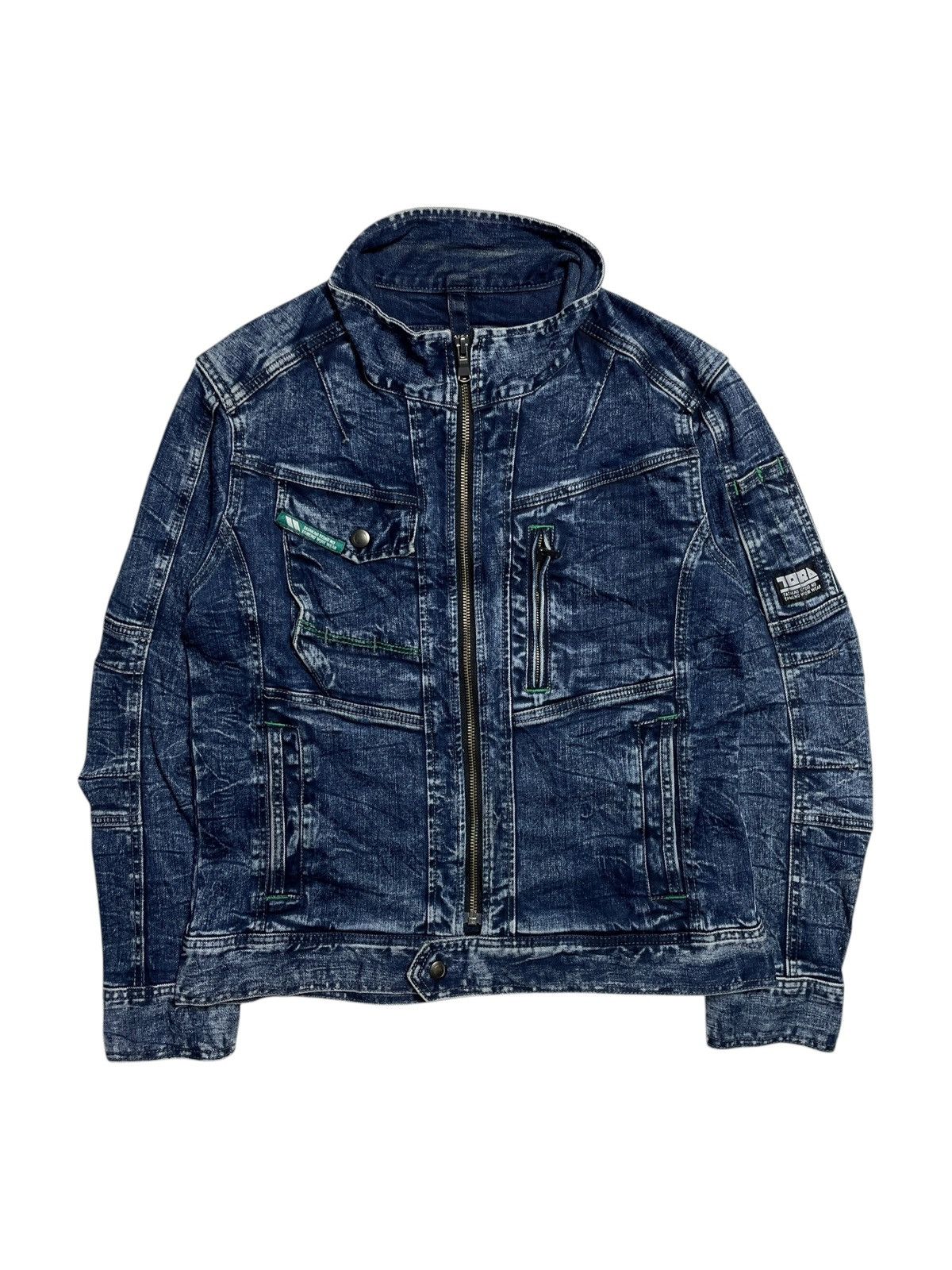 BUFFALO BOBS 2000’s Torachi - Bikers Denim Jacket Size US M / EU 48-50 / 2 - 1 Thumbnail