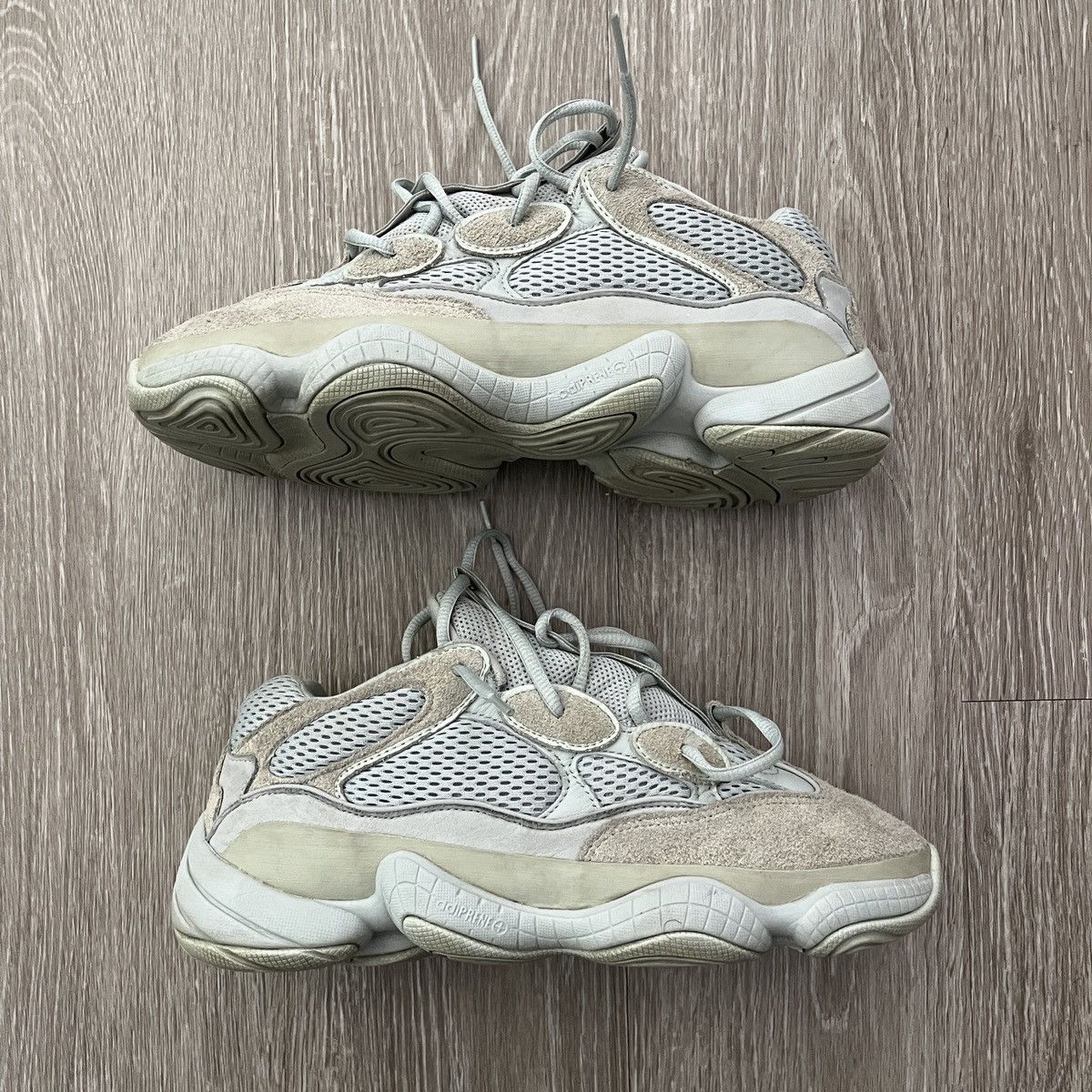 image of Yeezy Season Yeezy Salt 500 Shoes in Blue, Men's (Size 9)