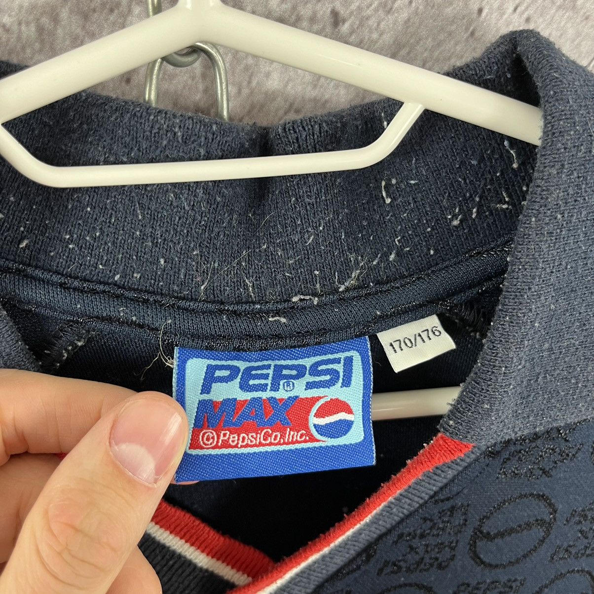 Pepsi × Vintage Vintage 90’s Pepsi Co Max Polo Jersey Size Small S Size US S / EU 44-46 / 1 - 12 Thumbnail