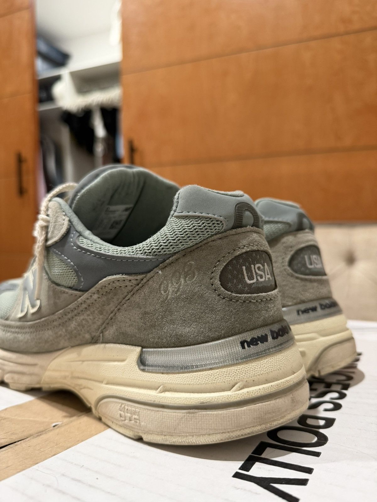 Kith × New Balance New Balance X Kith 993 pistachio made in USA Size US 9 / EU 42 - 6 Thumbnail