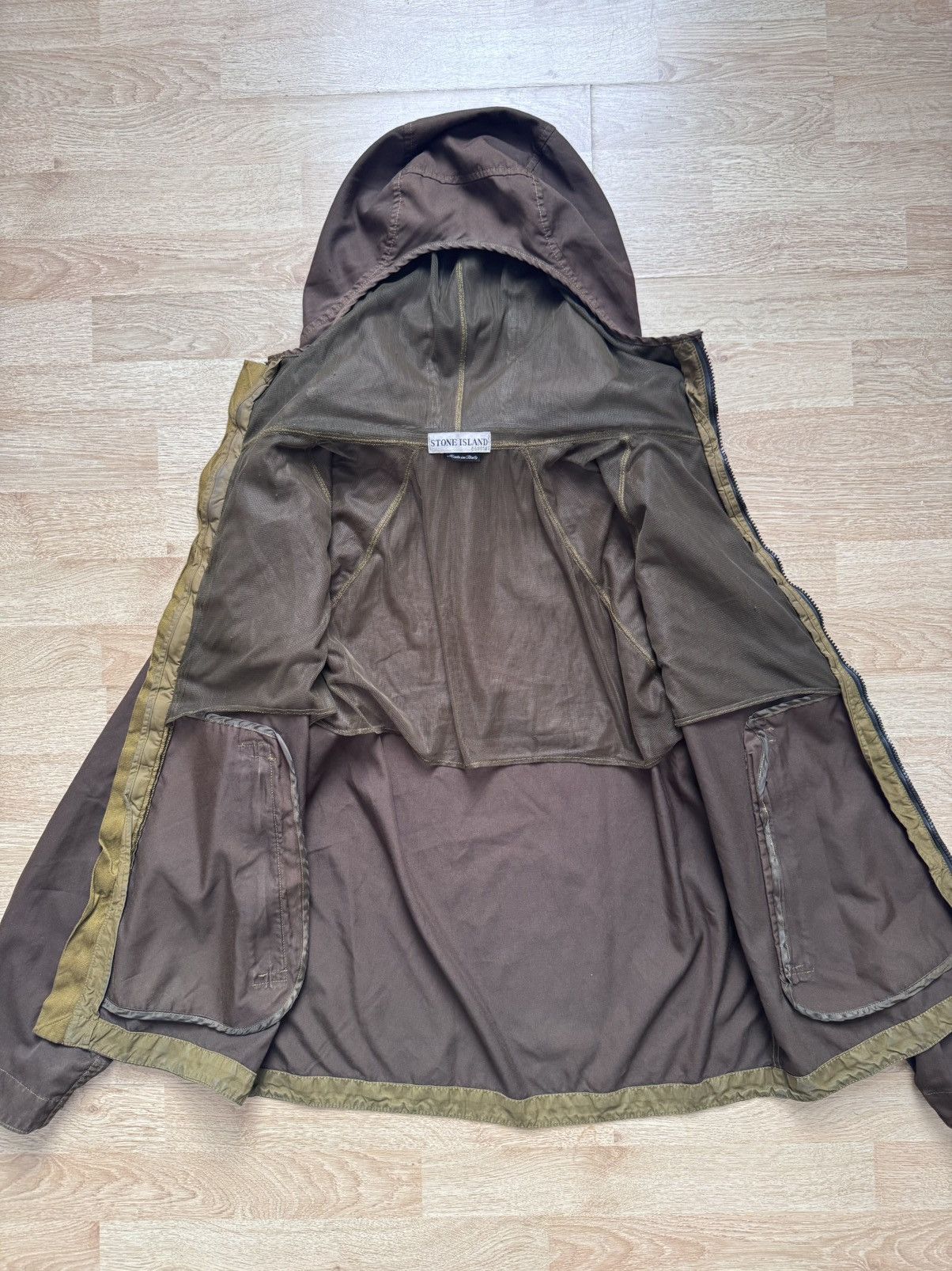 Stone Island Vintage Stone Island F/W 2002 Zip Up Hooded Jacket Size US M / EU 48-50 / 2 - 3 Thumbnail
