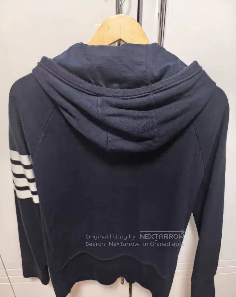 Thom Browne Thom Browne Blue hoodie Size US L / EU 52-54 / 3 - 5 Thumbnail