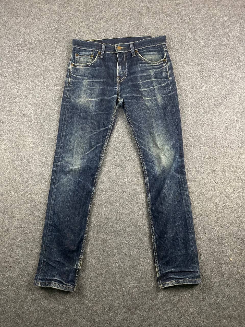 Levi's levis 511 slim distressed denim nice design Size US 31 - 8 Thumbnail