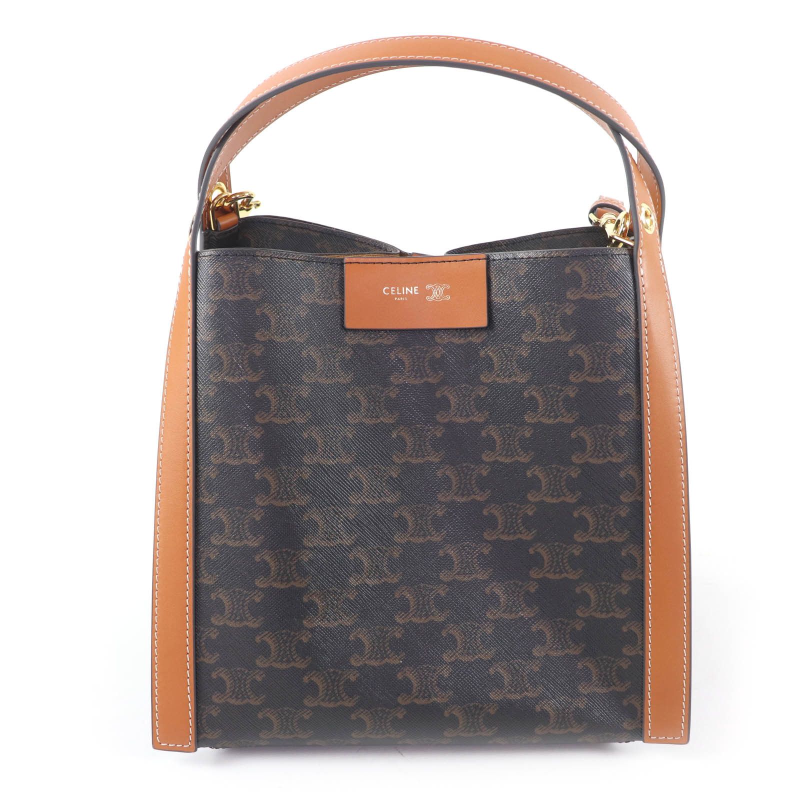 Celine Celine CELINE Triomphe Canvas Shoulder Bag Textile Shoulder Bag DUTY FREE for USA Size ONE SIZE - 1 Thumbnail