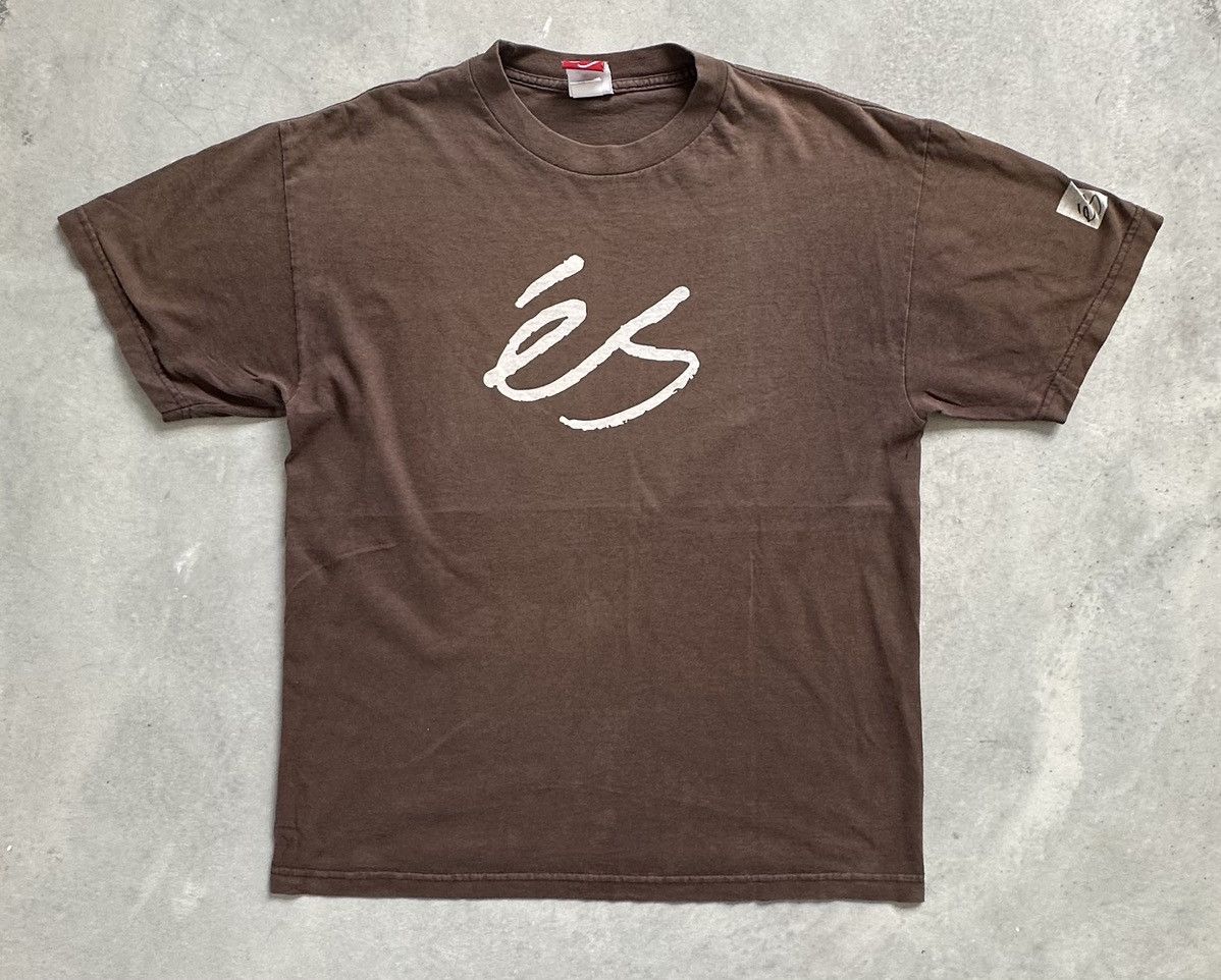 Vintage × eS VINTAGE ES SKATEBOARDING WELL FADED TEE Size US M / EU 48-50 / 2 - 1 Thumbnail