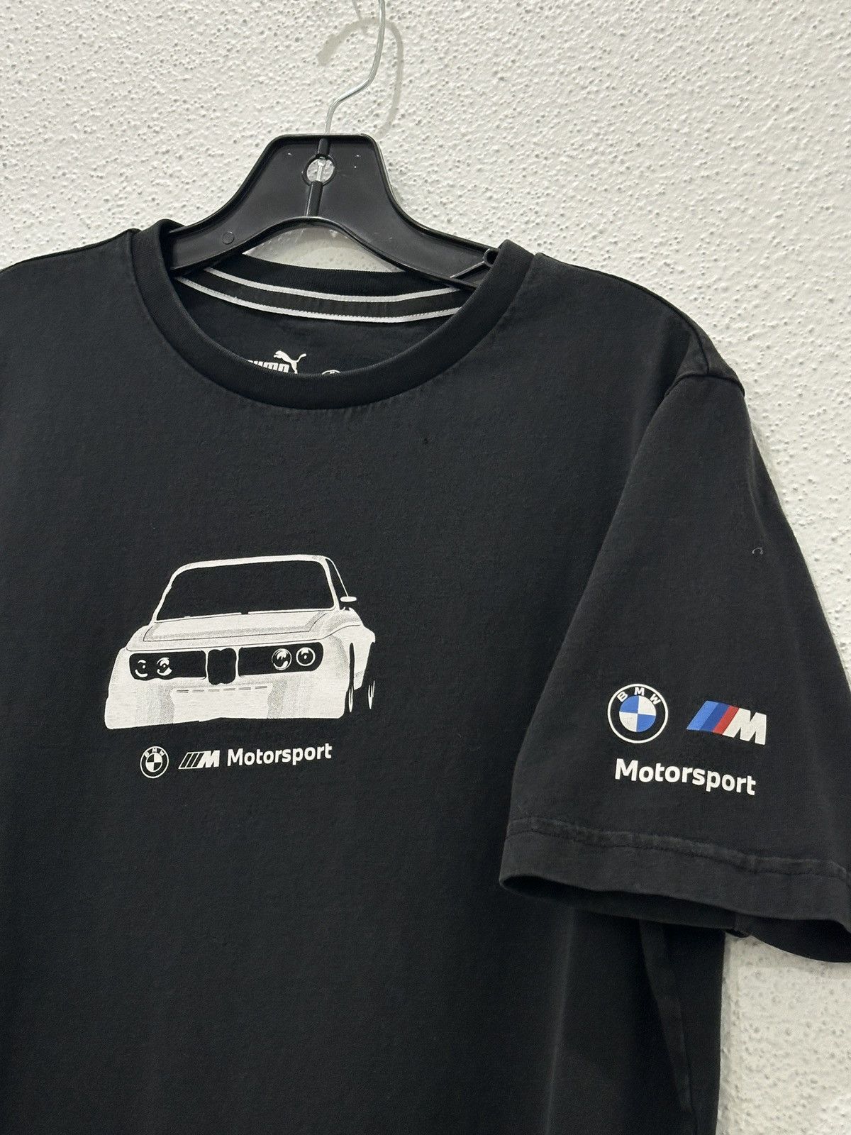 BMW × Puma PUMA x BMW M3 Motorsport MMS Essential Car T-Shirt Medium Size US M / EU 48-50 / 2 - 3 Thumbnail