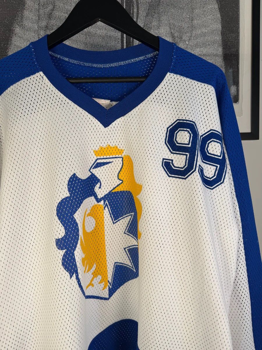 Vintage 🚭VINTAGE GRAIL🚭LE ROSEY SATIN ACCENTED HOCKEY JERSEY Size US XL / EU 56 / 4 - 3 Thumbnail