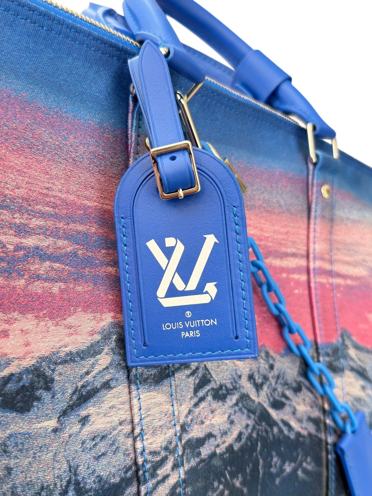 Louis Vuitton Louis Vuitton Virgil SS22 Landscape Keepall 50b Duffle Bag Size ONE SIZE - 10 Thumbnail