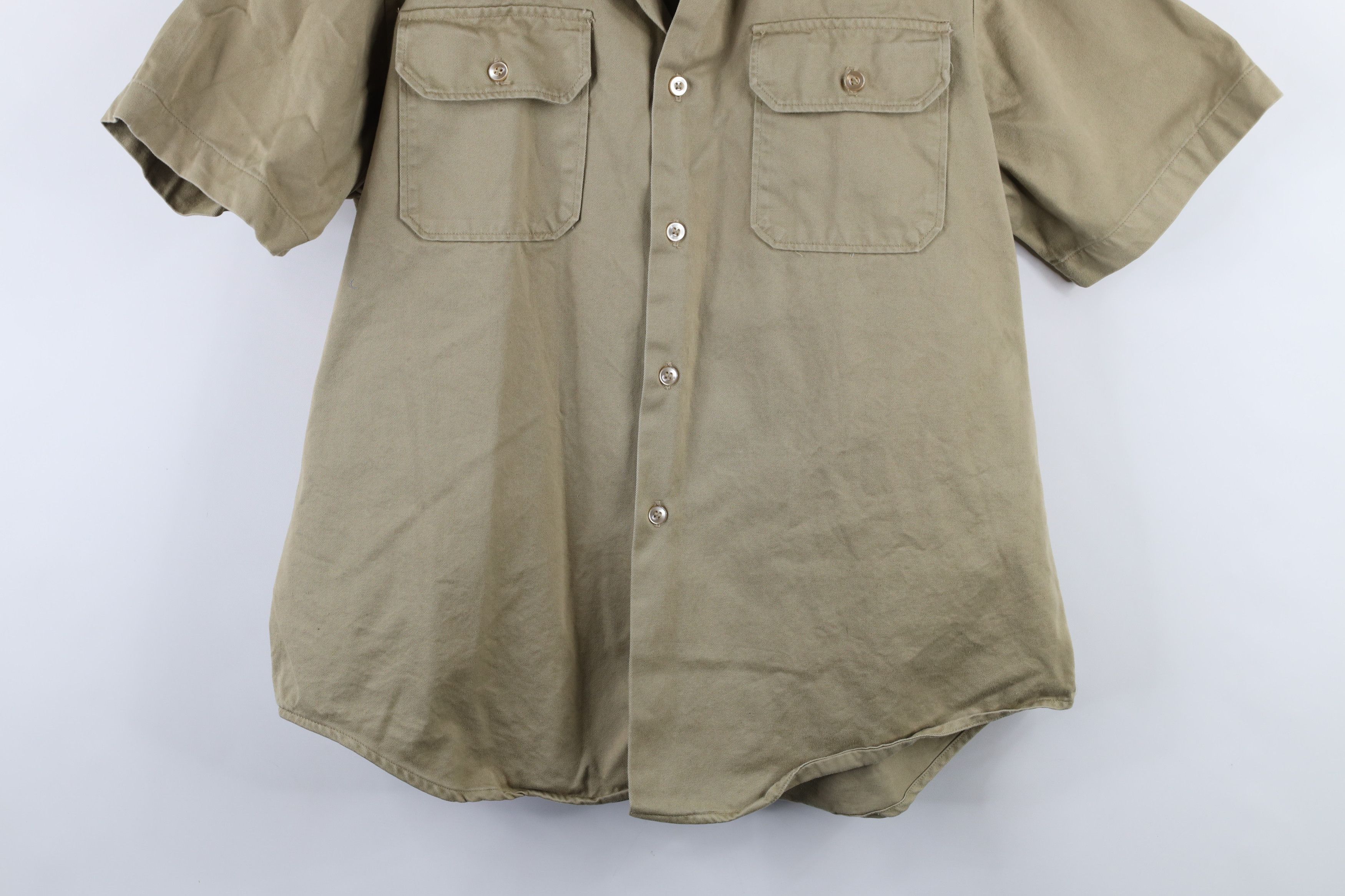 Vintage Vintage 60s 70s Vietnam War Field Combat Button Shirt USA Size US L / EU 52-54 / 3 - 3 Thumbnail