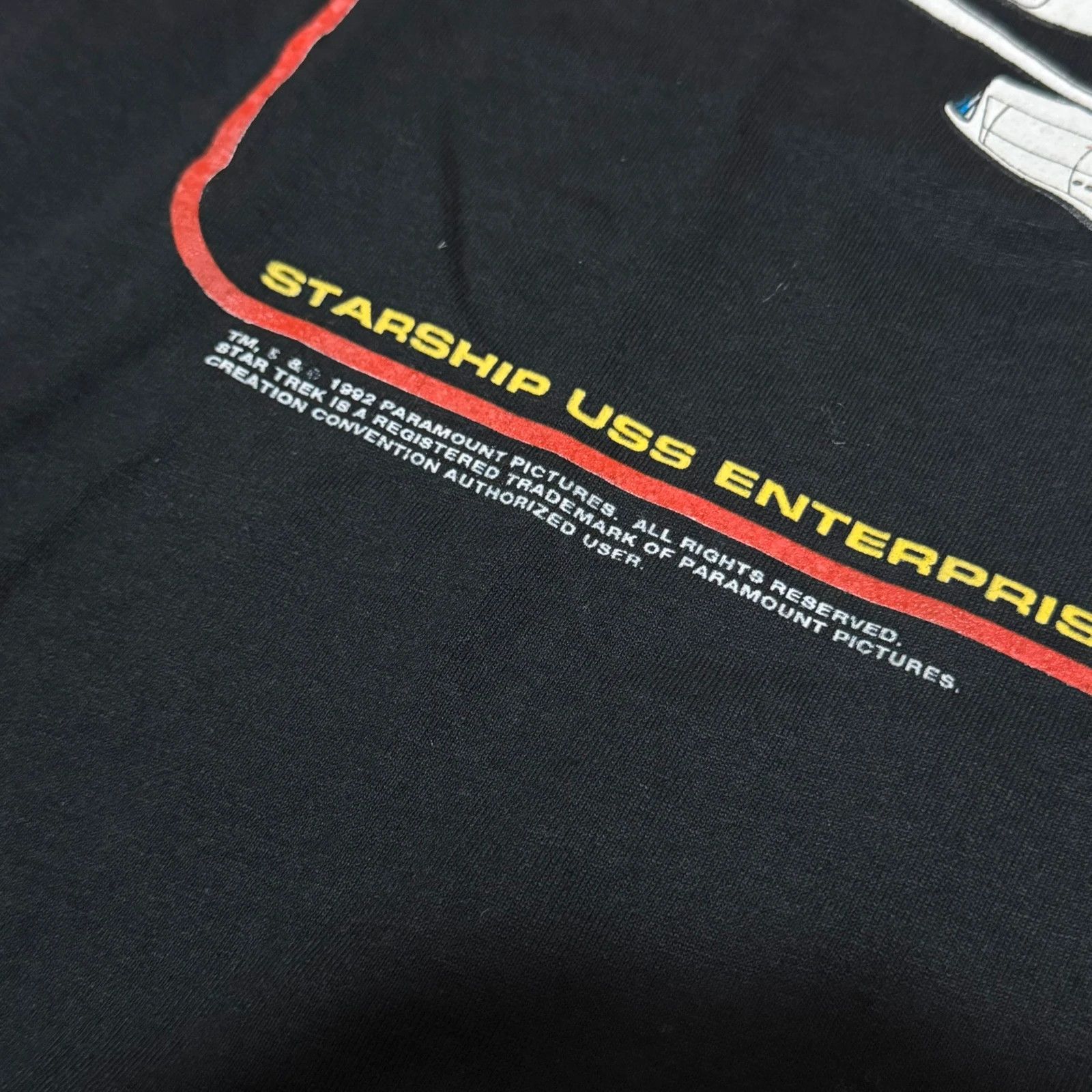 Vintage Vintage Star Treck 90s t-shirt Size US XL / EU 56 / 4 - 6 Thumbnail