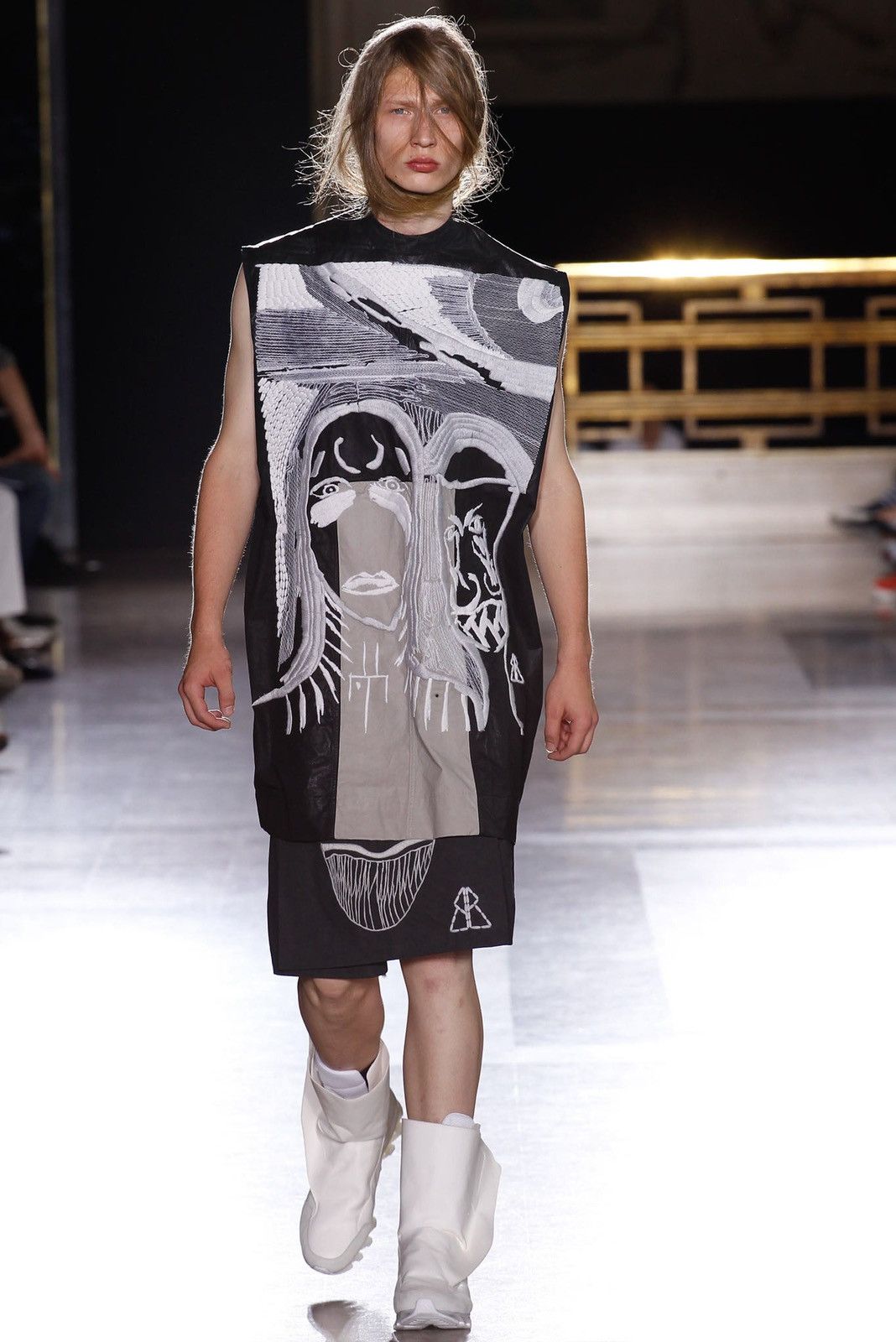 Rick Owens Rick owens - SS15 “Messiah/TOOTHFACE” Waxed Short Size US 30 / EU 46 - 1 Thumbnail