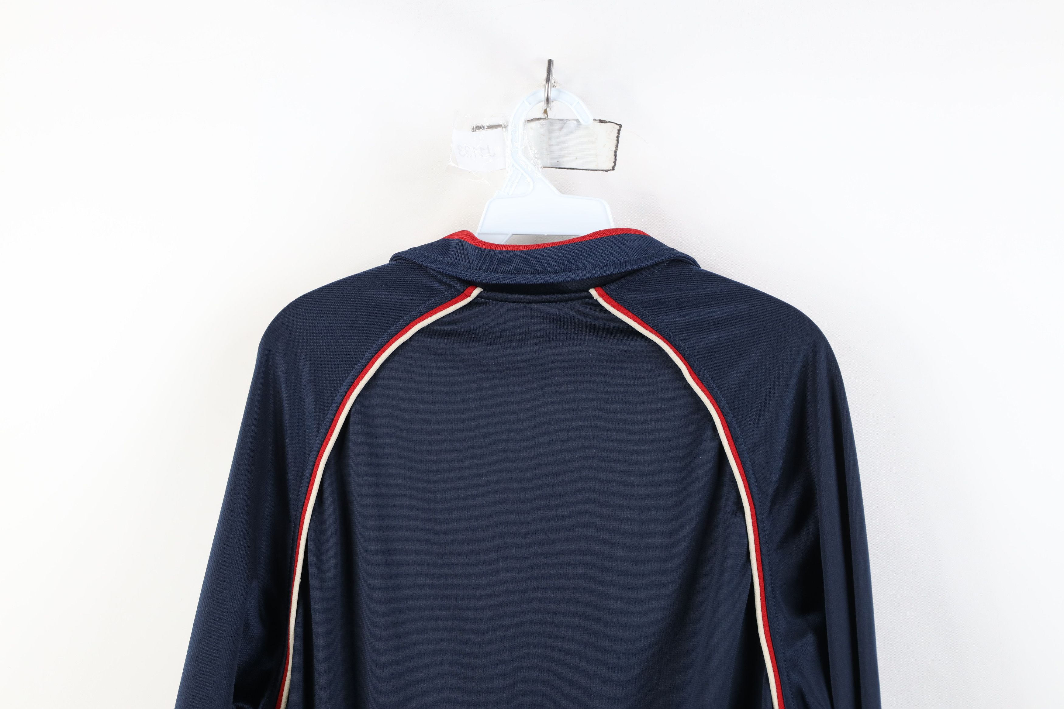 Nike Vintage Y2K Nike Mens Mini Swoosh Tennis Track Jacket Blue Size M / US 6-8 / IT 42-44 - 15 Thumbnail