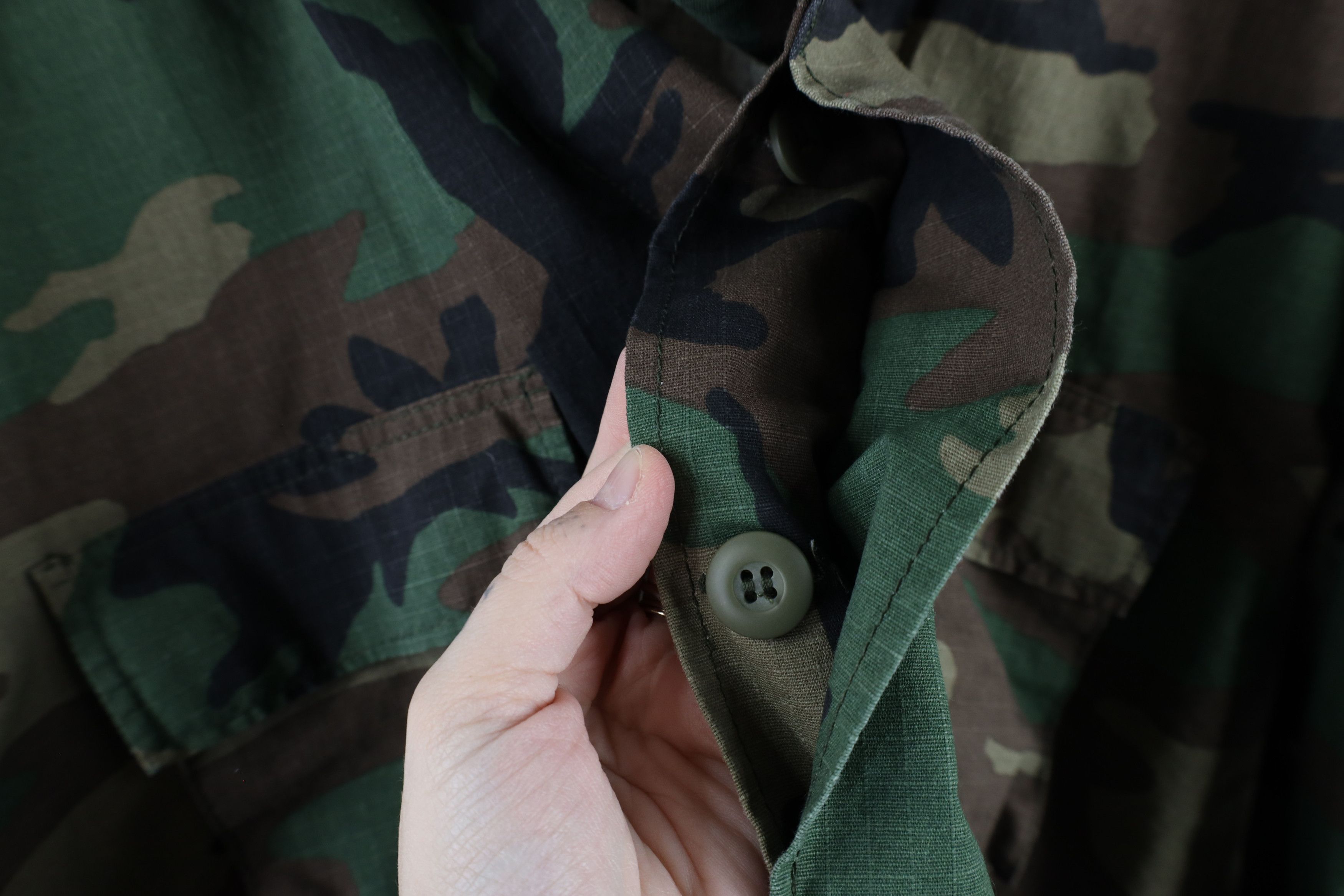 Vintage Vintage 90s Military Camouflage Field Combat Jacket USA Size US XXL / EU 58 / 5 - 7 Thumbnail