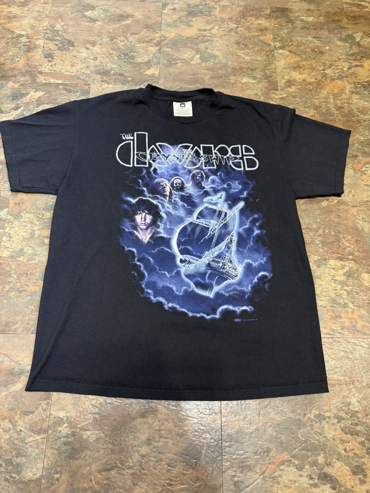 Band Tees vintage the doors crystal ship shirt Size US L / EU 52-54 / 3 - 1 Thumbnail