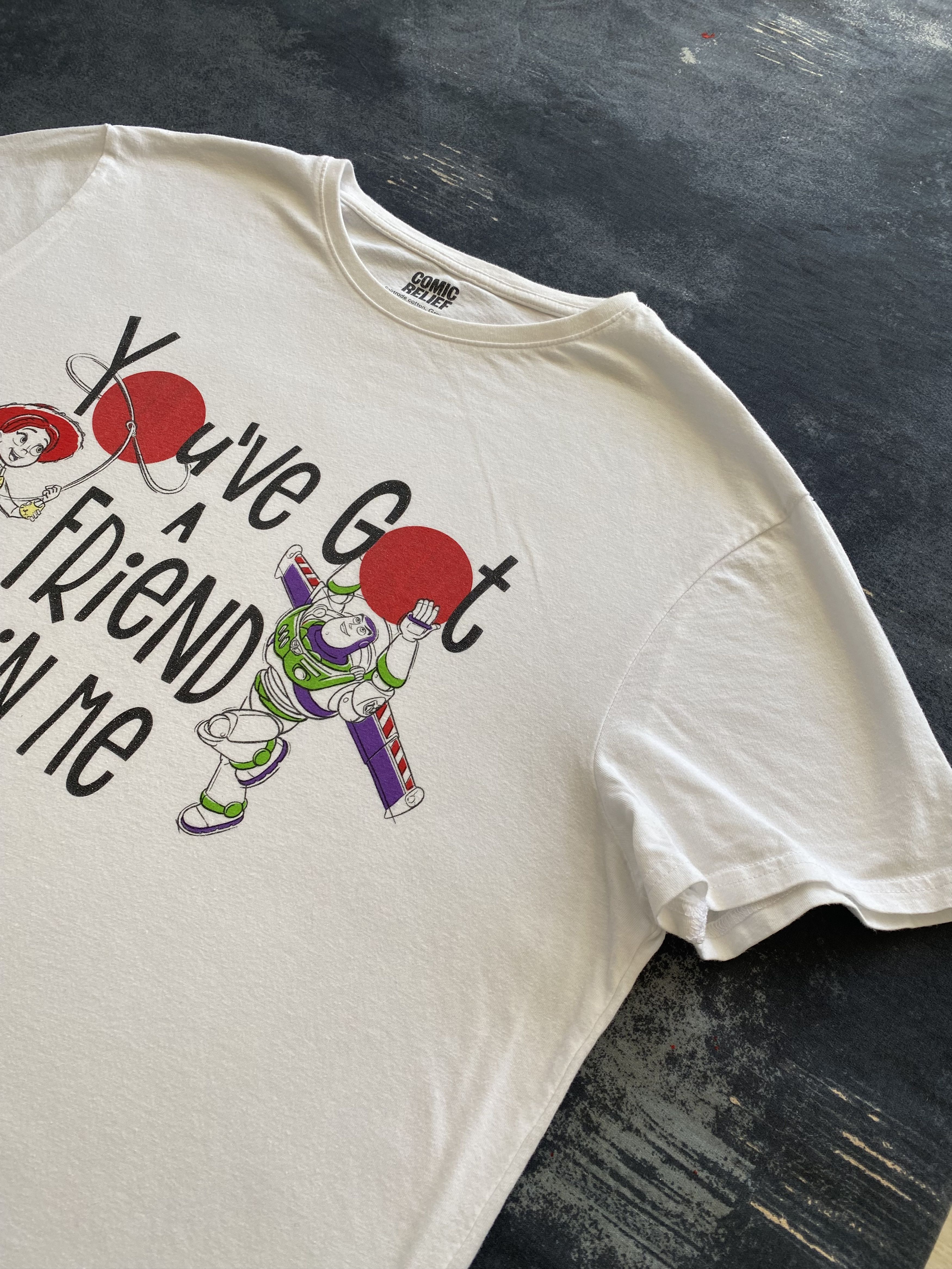 Cartoon Network Comic Relief Toy Story Vintage Cartoon T-shirt Size US M / EU 48-50 / 2 - 11 Thumbnail