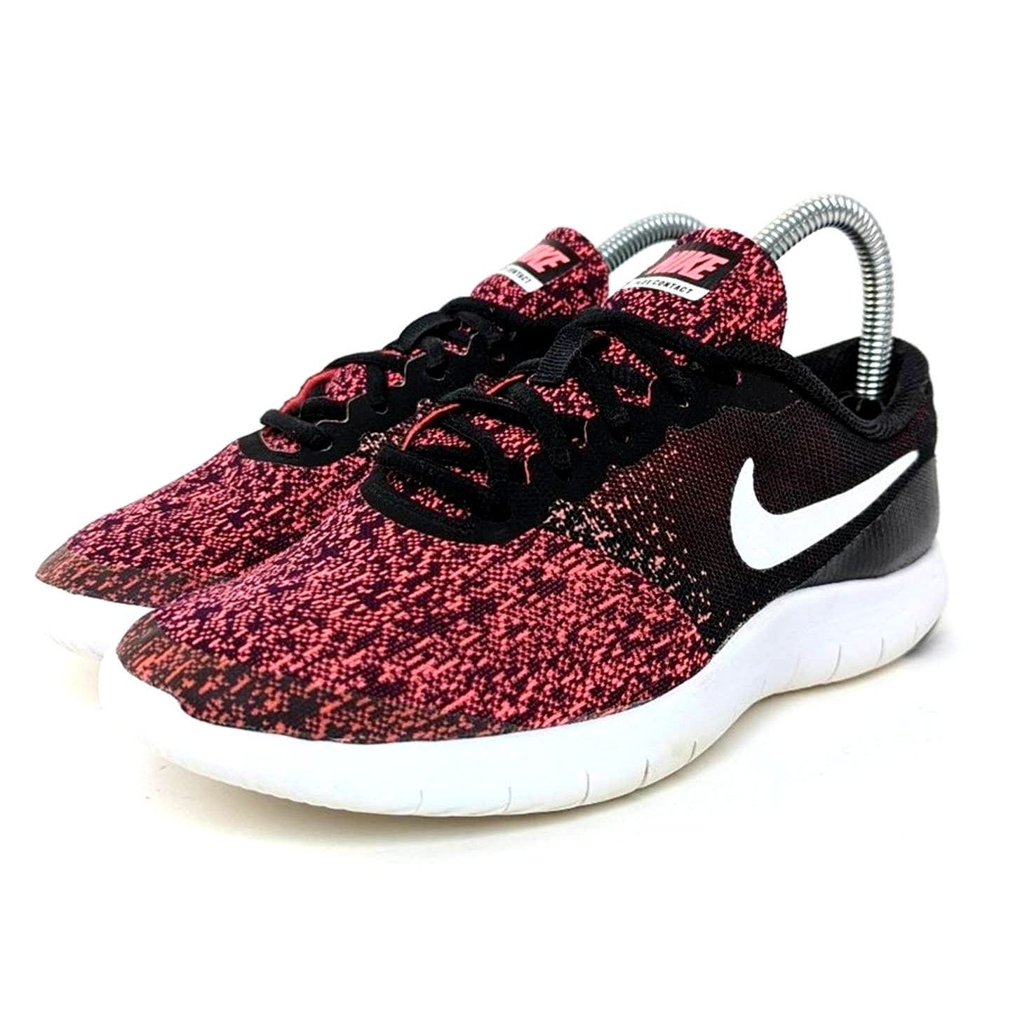 Nike Nike Flex Contact GS - Pink Oreo Running Shoes - 7.5 Size US 6 / EU 39 - 2 Thumbnail