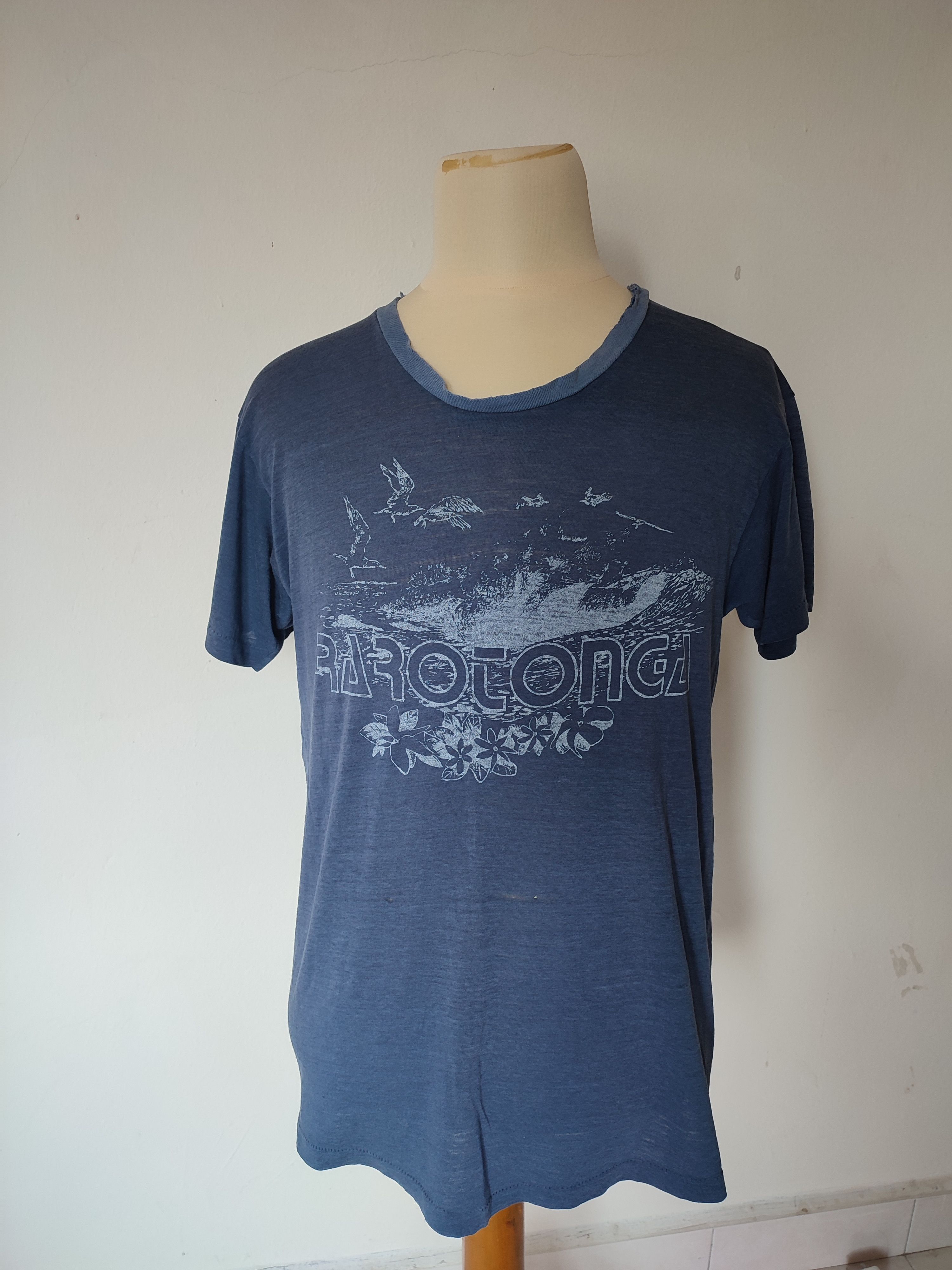 Vintage Vintage Rarotonga Island Single Stitch Tees Size US L / EU 52-54 / 3 - 1 Thumbnail