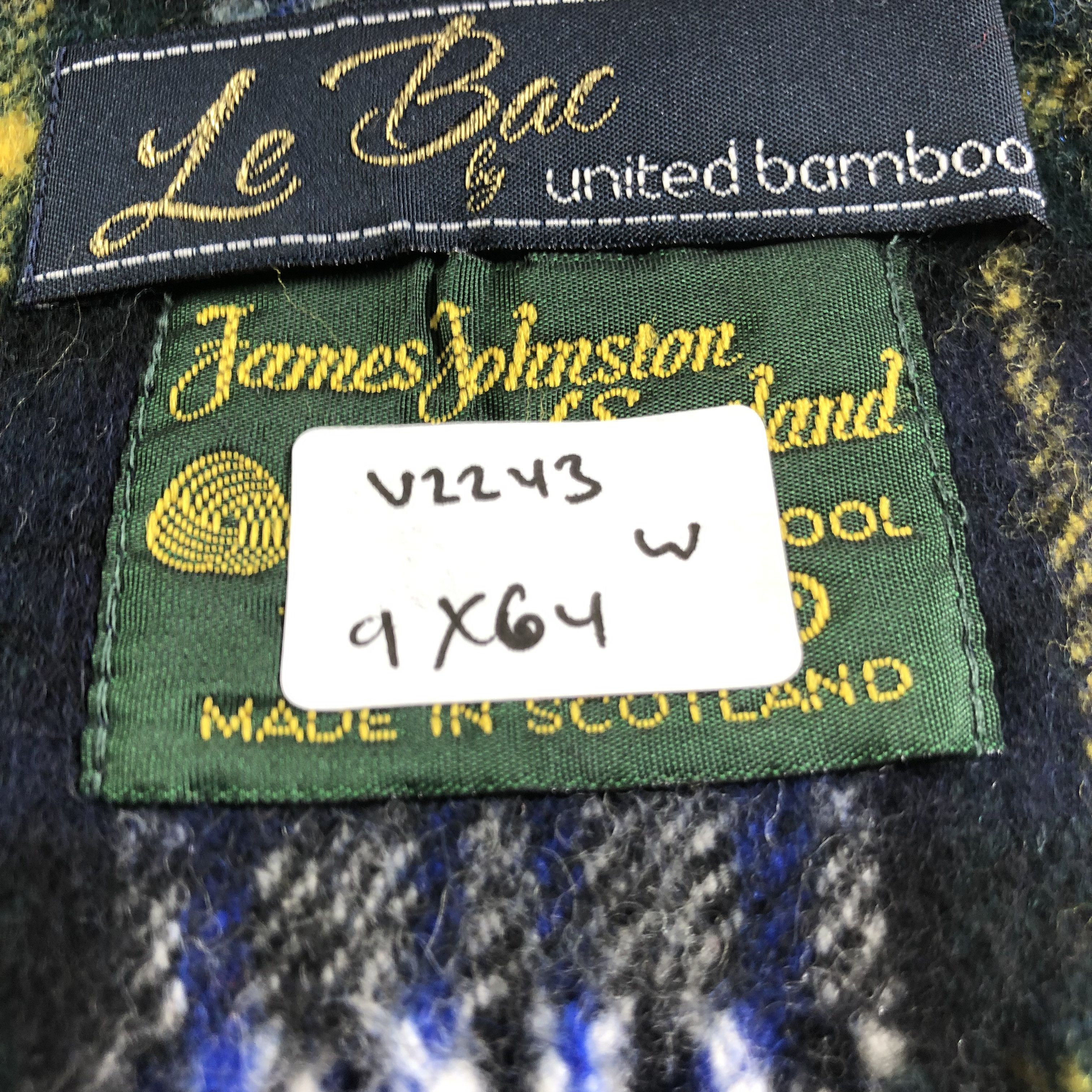 United Bamboo Le Bac By United Bamboo Wool Scarf Muffler Neckwear V2243 Size ONE SIZE - 5 Thumbnail