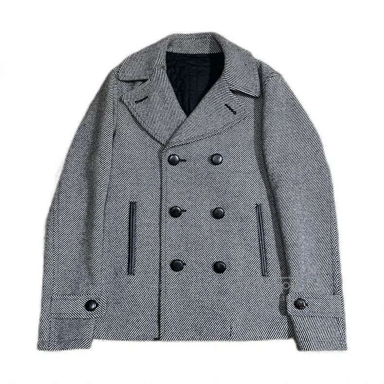 Helmut Lang Helmut Lang Double-breasted twill jacket Size US L / EU 52-54 / 3 - 3 Thumbnail
